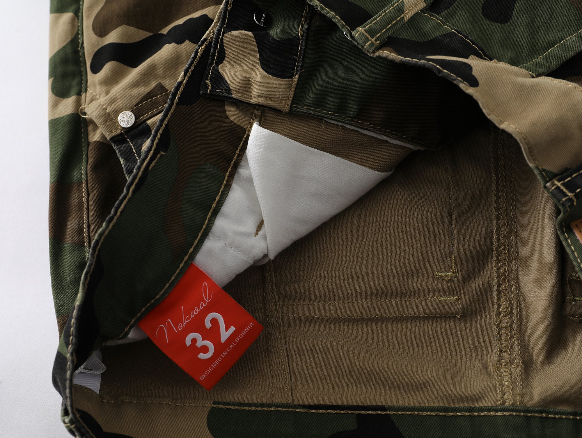 Elevated Camo Print Cargo Pants