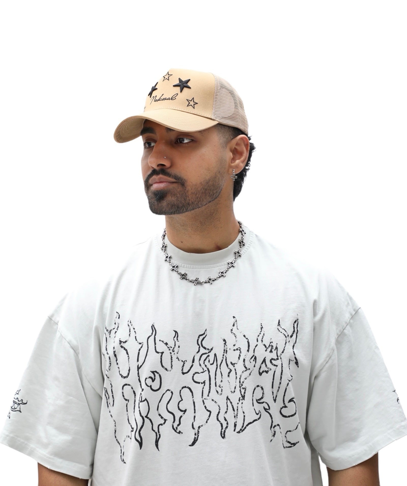 5 Star Trucker Hat - Khaki