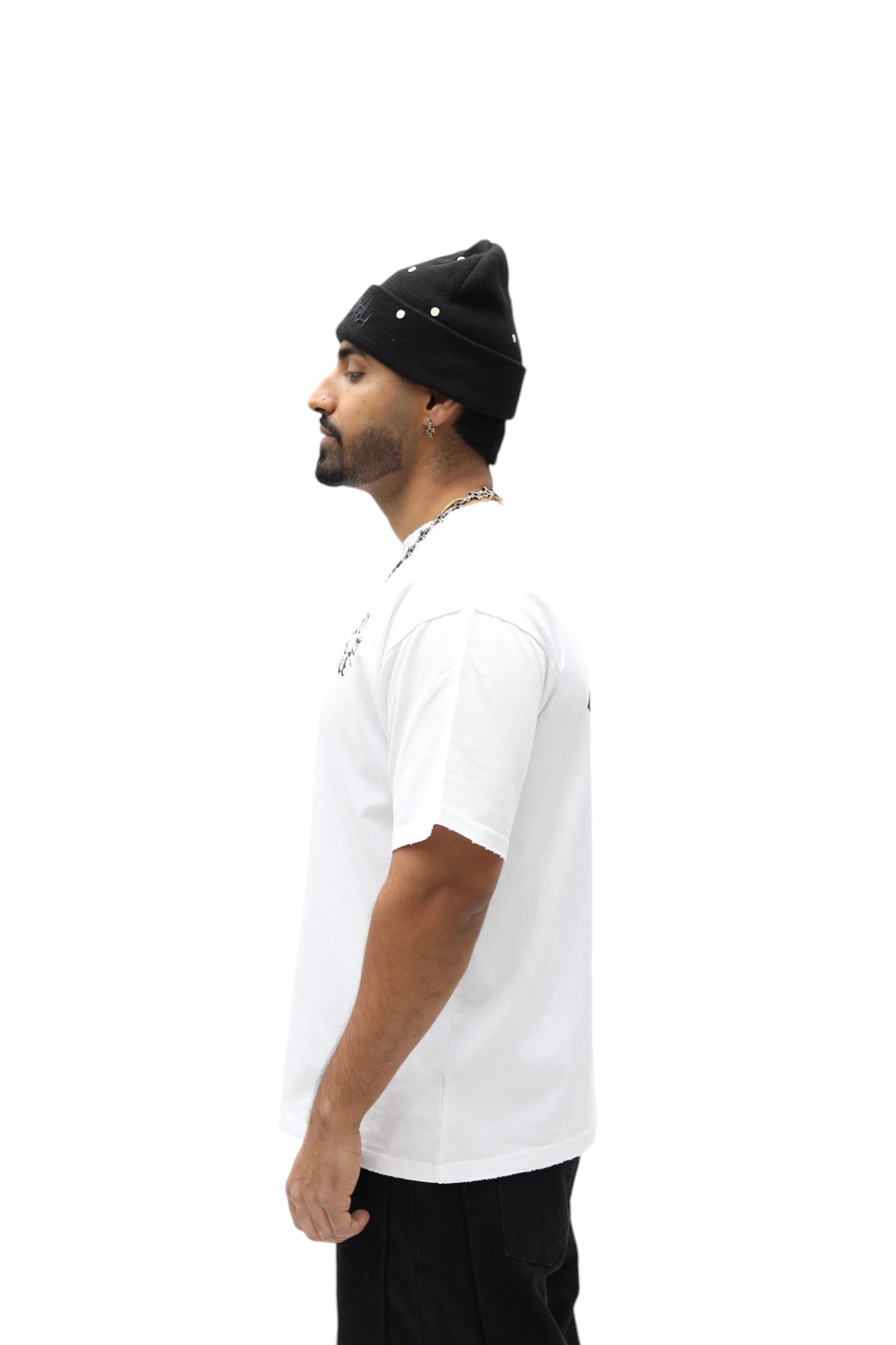 Classic Monogram White Tee