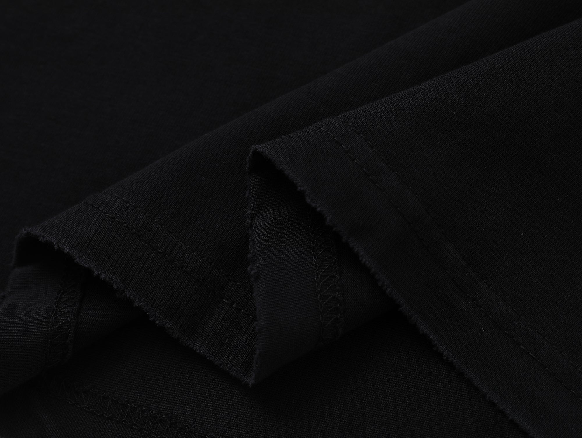 Classic Monogram Black Tee