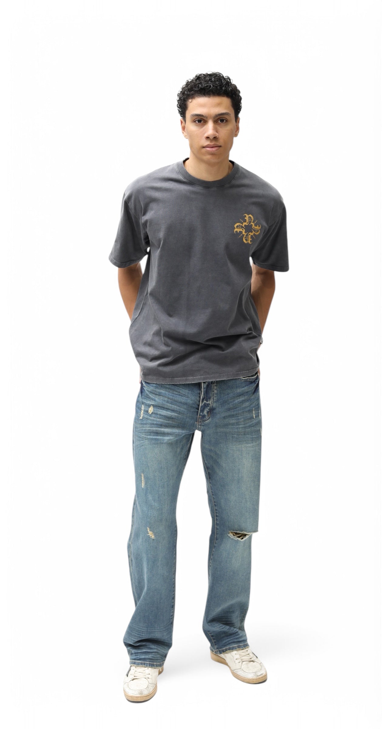 Repeat Blue Straight Leg Denim