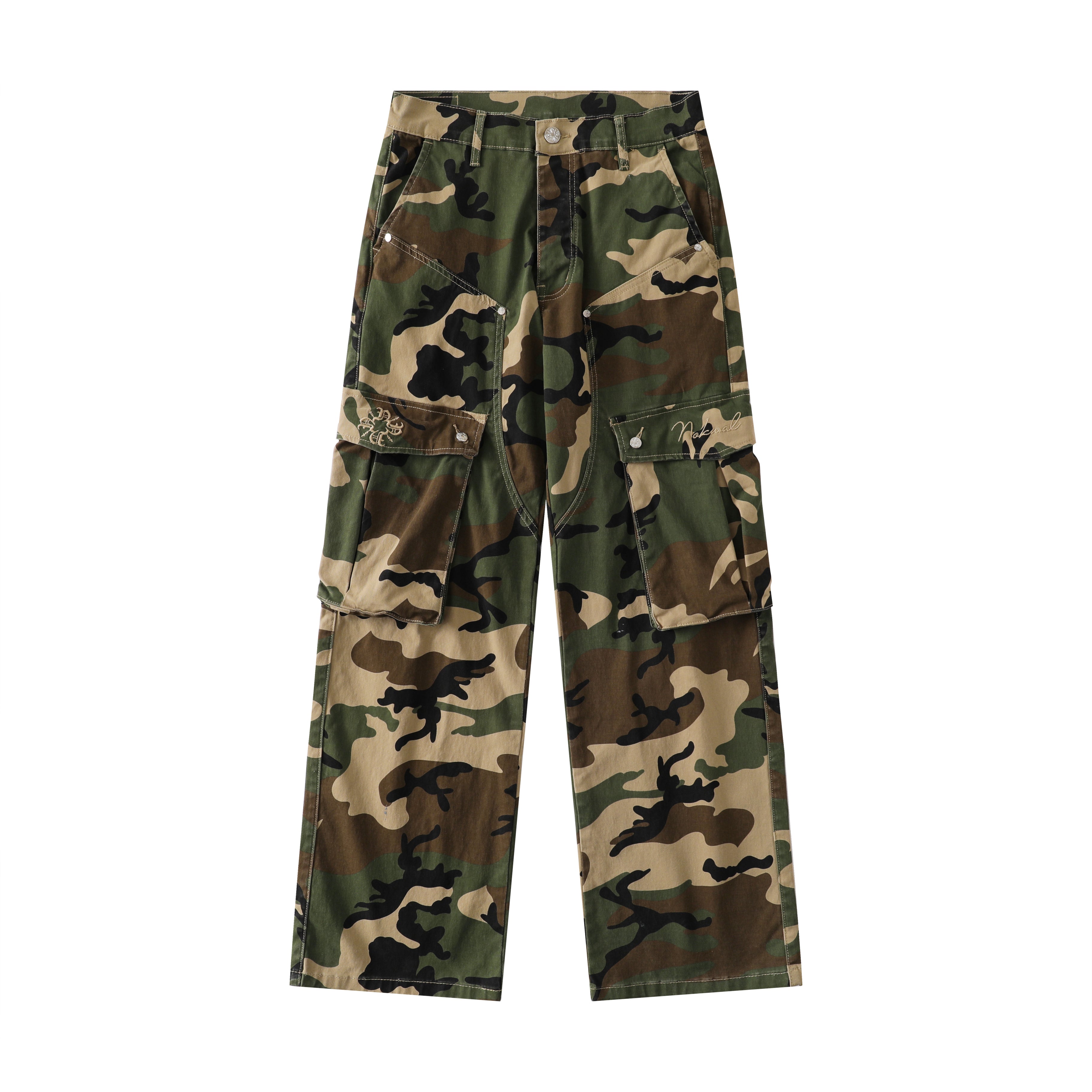 Elevated Camo Print Cargo Pants