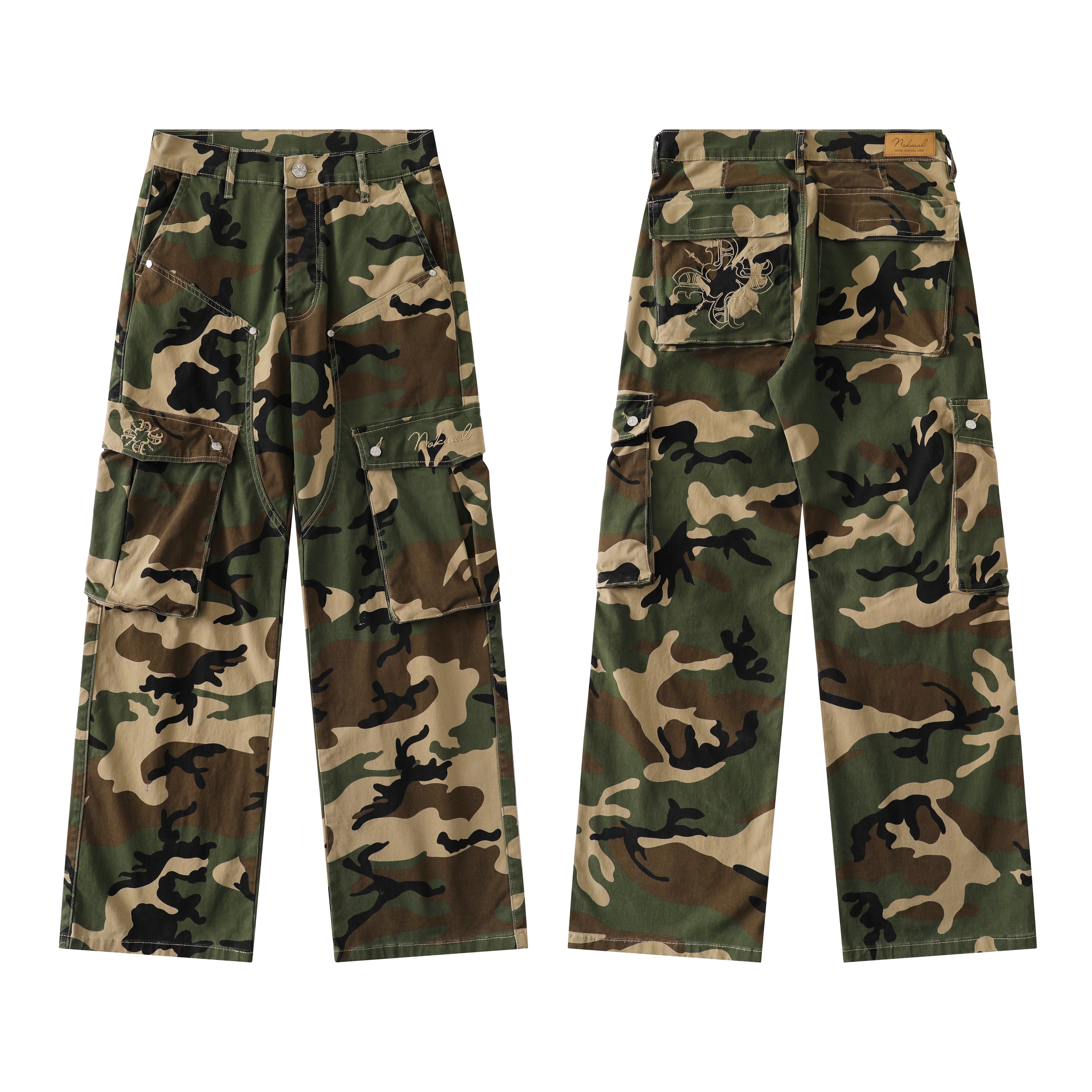 Elevated Camo Print Cargo Pants