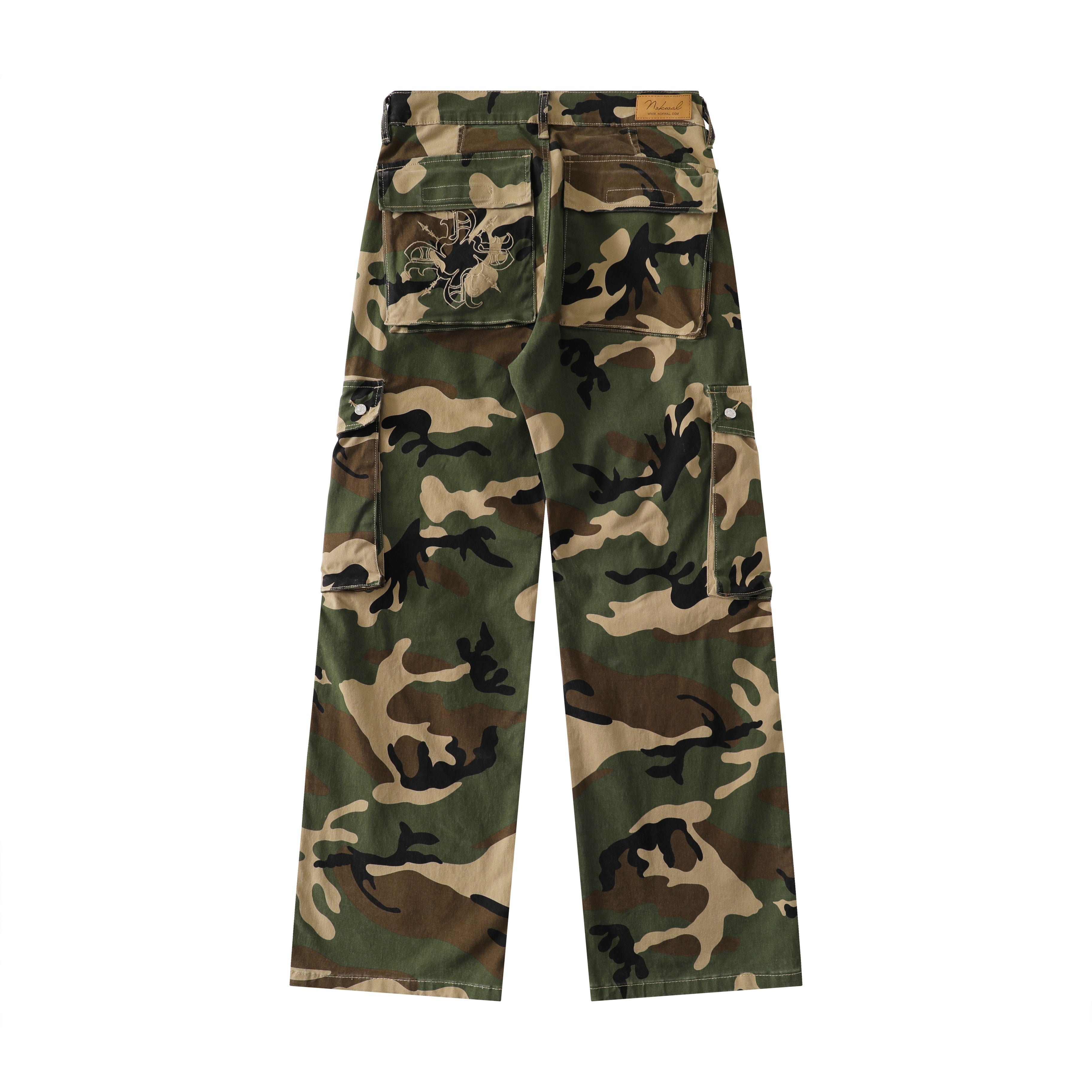 Elevated Camo Print Cargo Pants