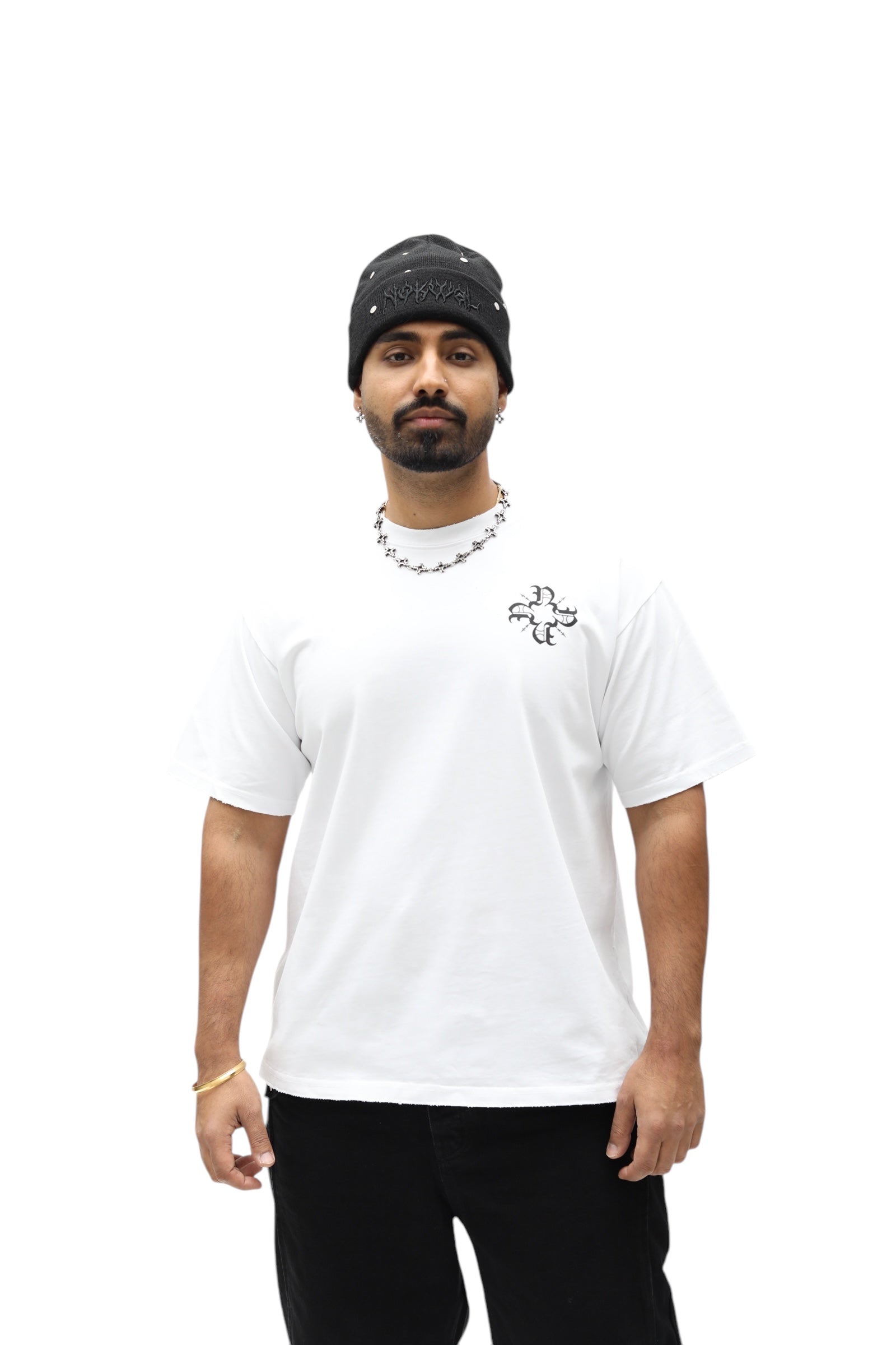 Classic Monogram White Tee