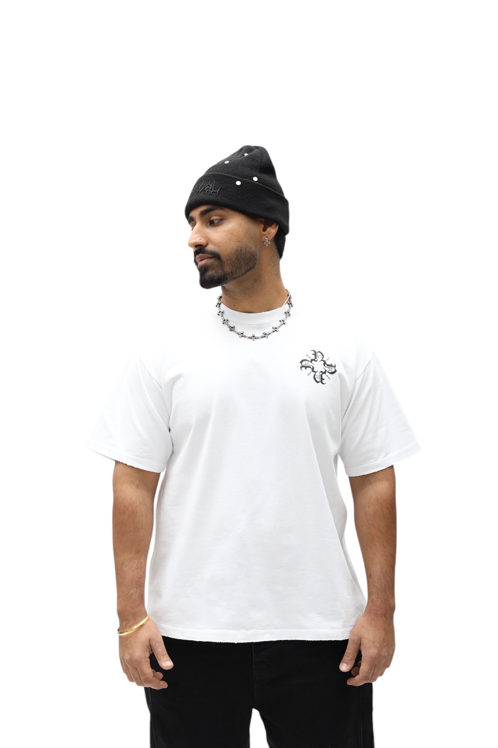 Classic Monogram White Tee