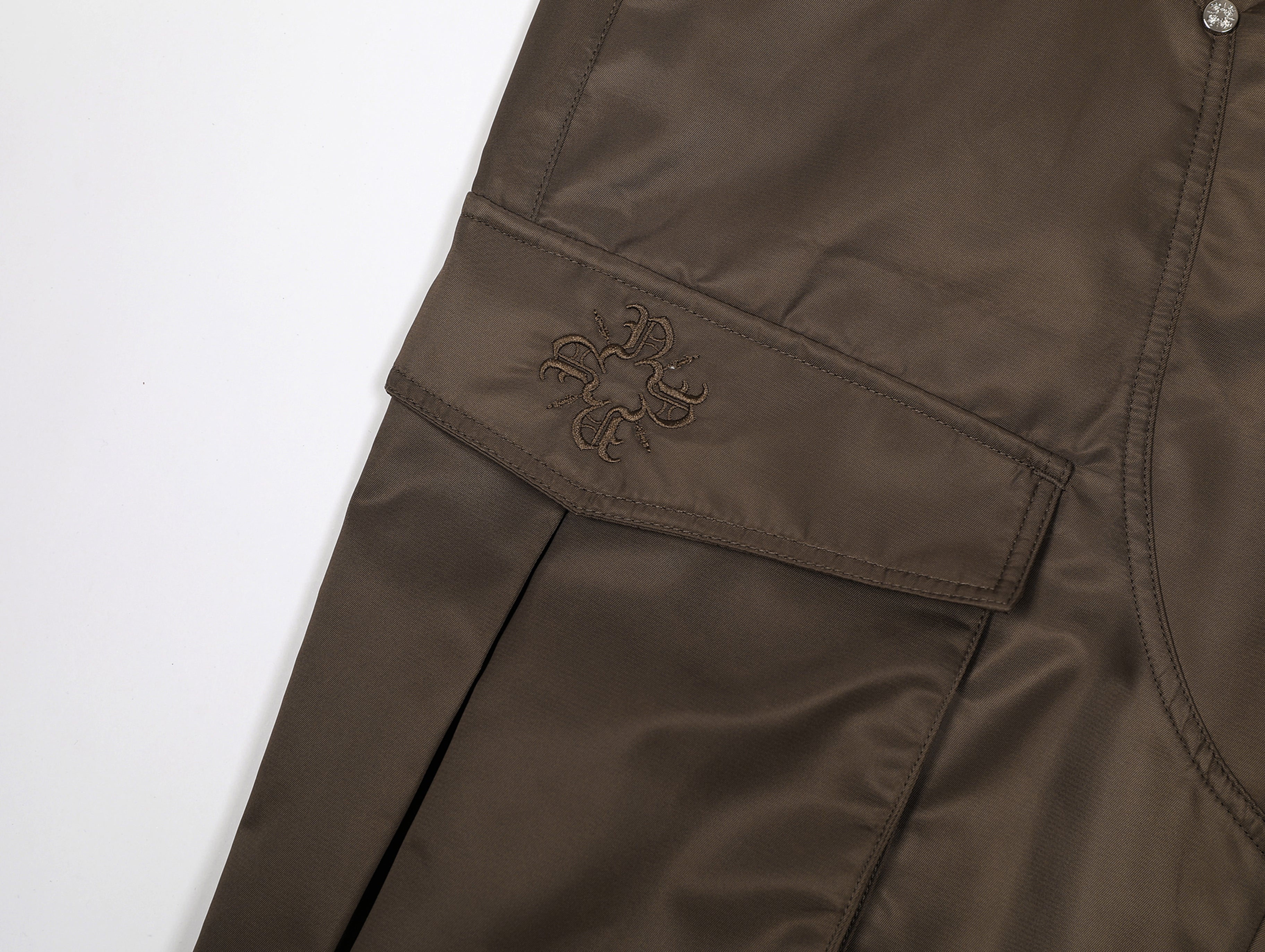 Moss Cargo Flare Pants