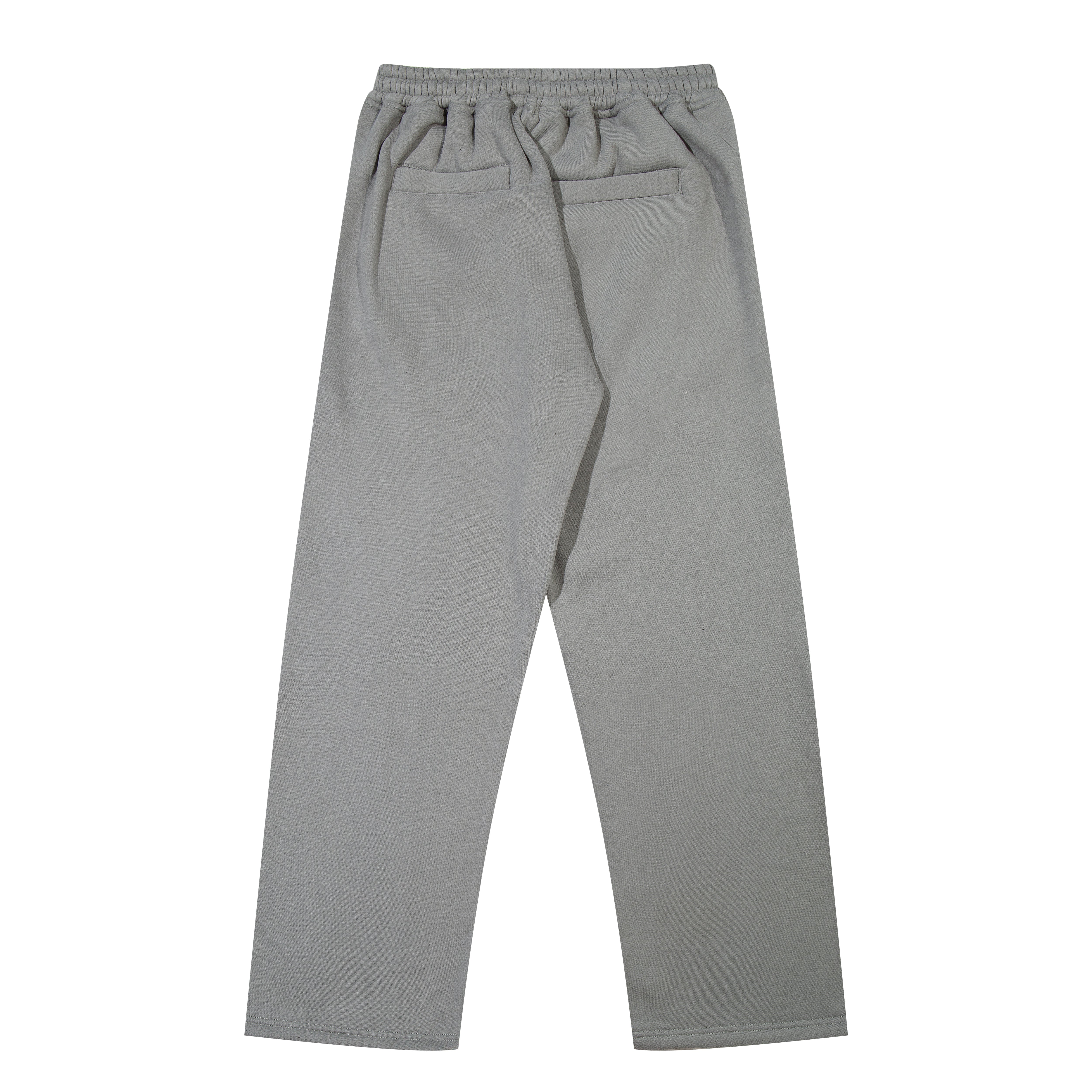 Monogram Essential Straight Leg Sweatpant Grey