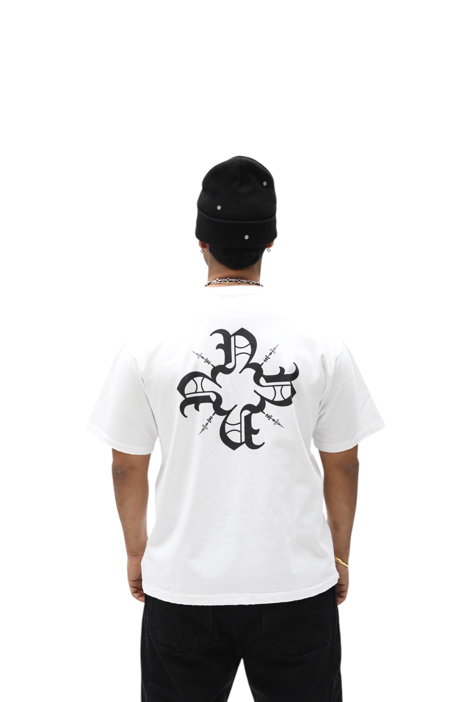 Classic Monogram White Tee