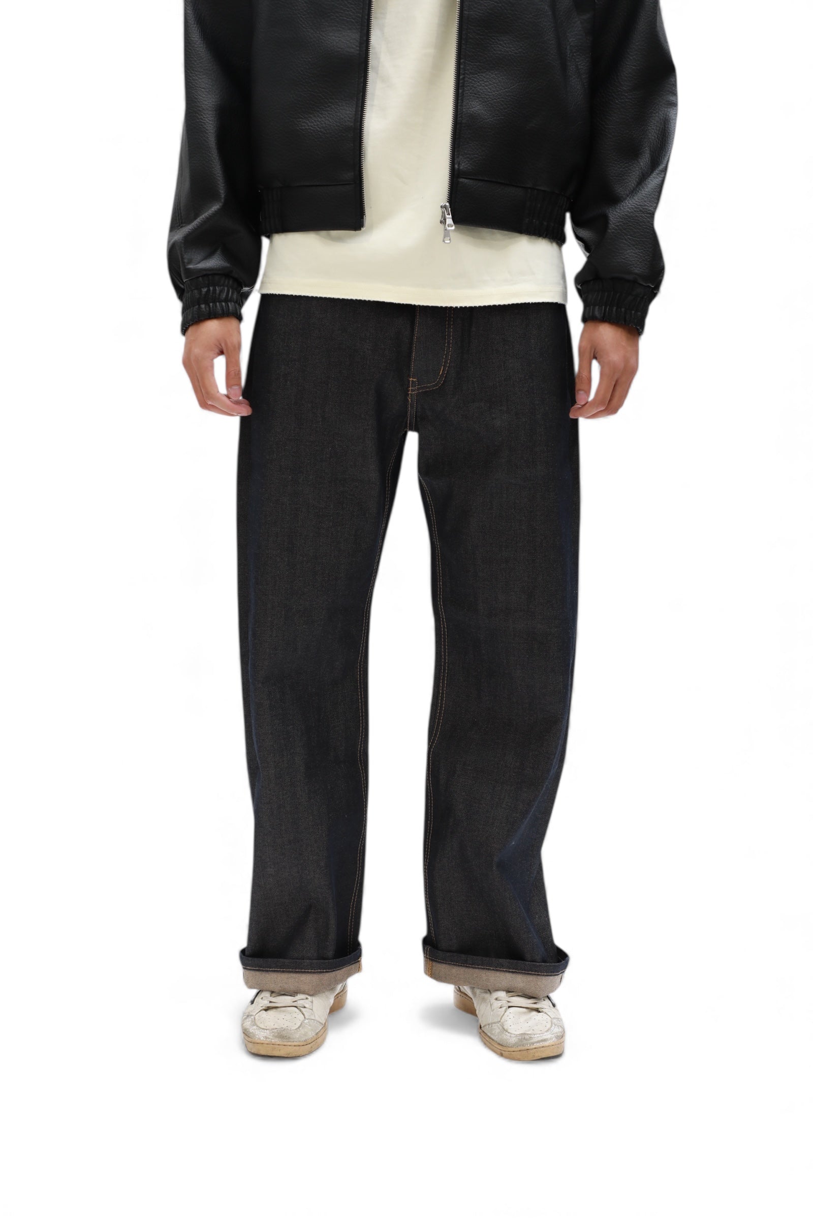 Japanese Selvedge Raw Denim Straight Leg