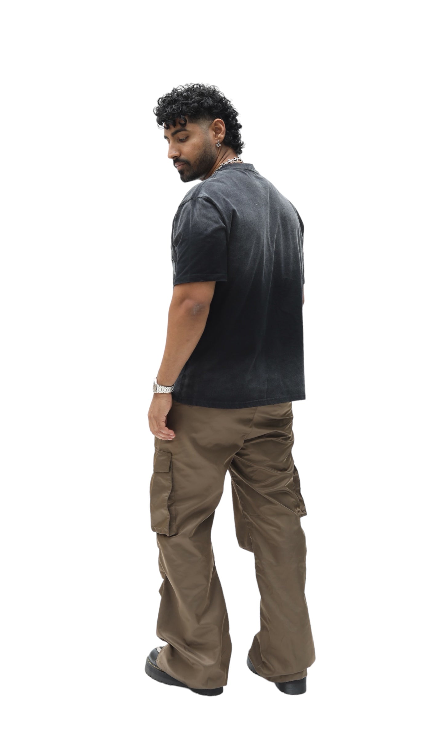 Moss Cargo Flare Pants