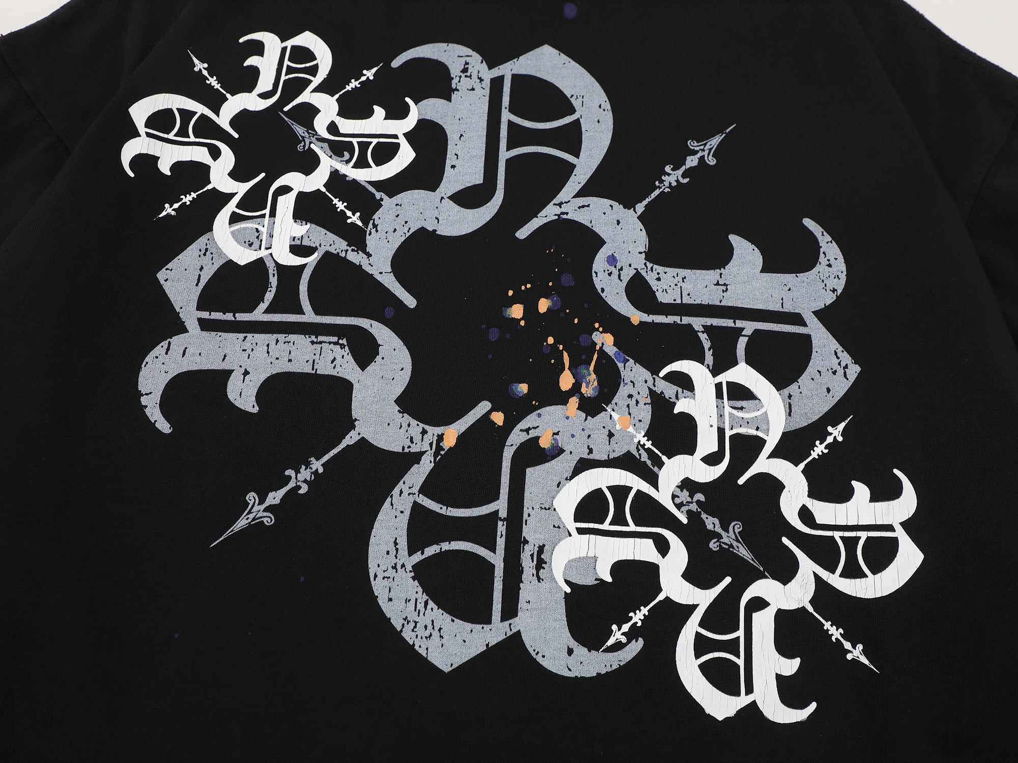 Multi Quad-N Monogram Tee