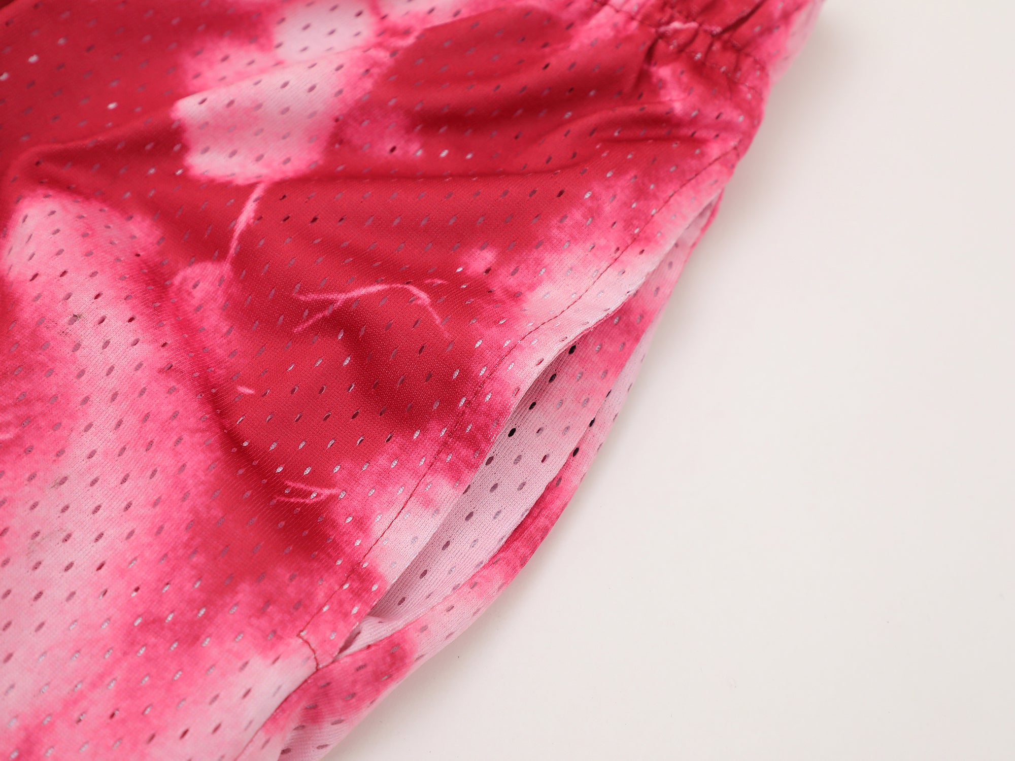 Shadow Red Dye Mesh Shorts
