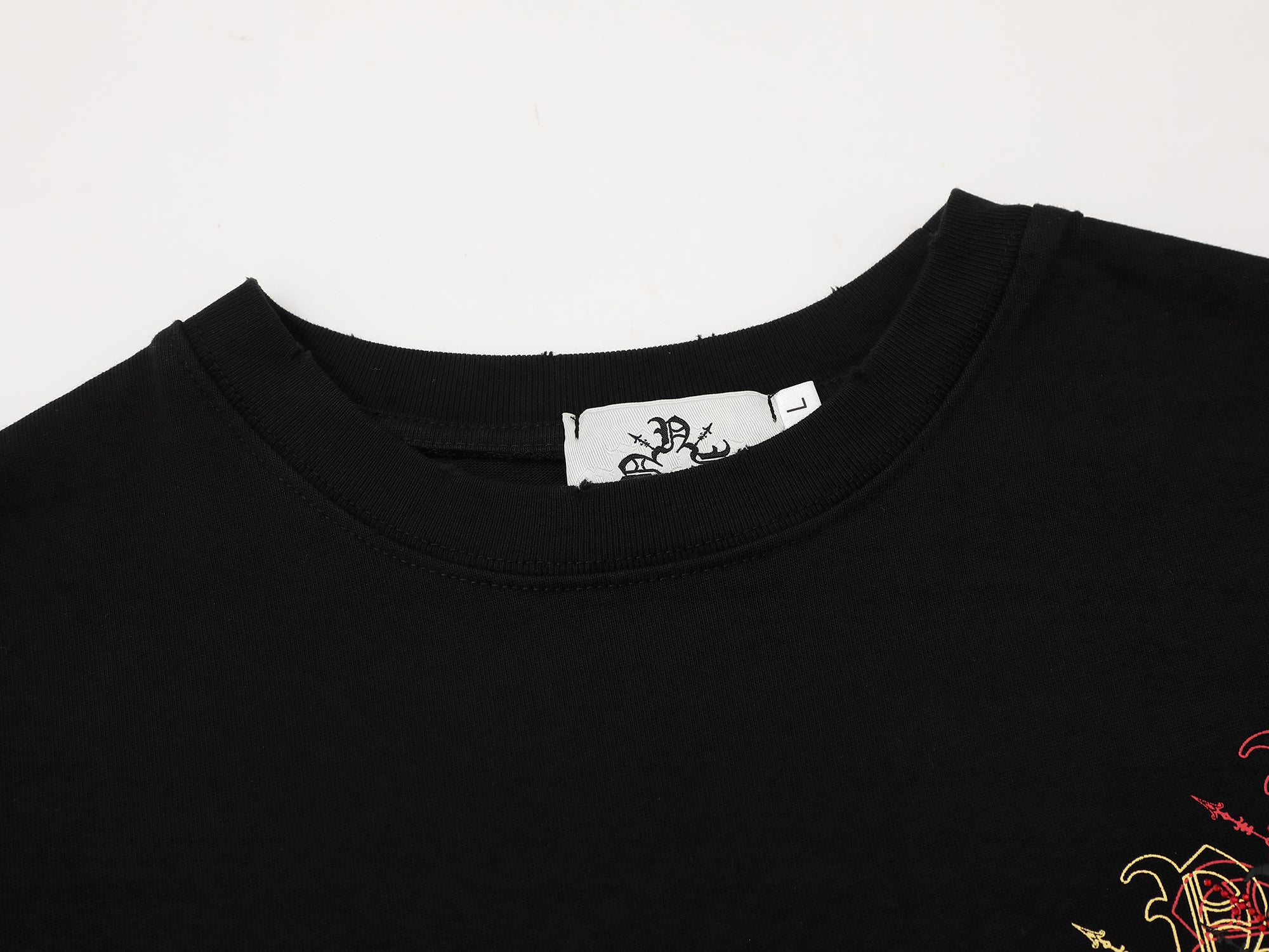 Nokwal Multicolor Cluster Tee- Black