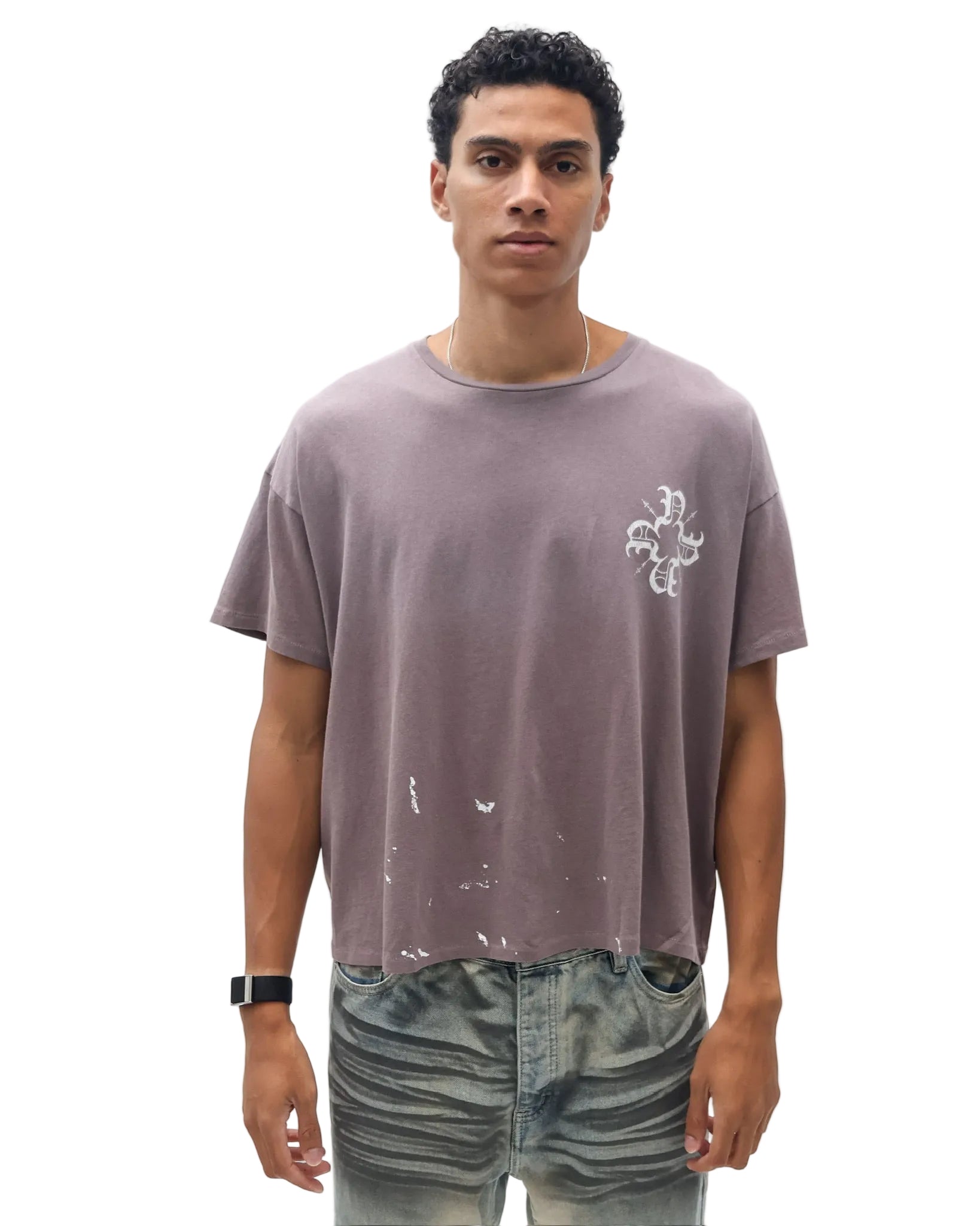 NOKWAL Ash Drift Crop Tee