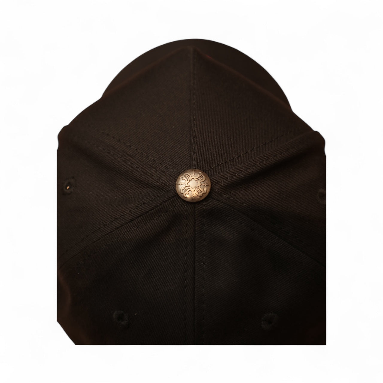 Black/Red Monogram Trucker Hat