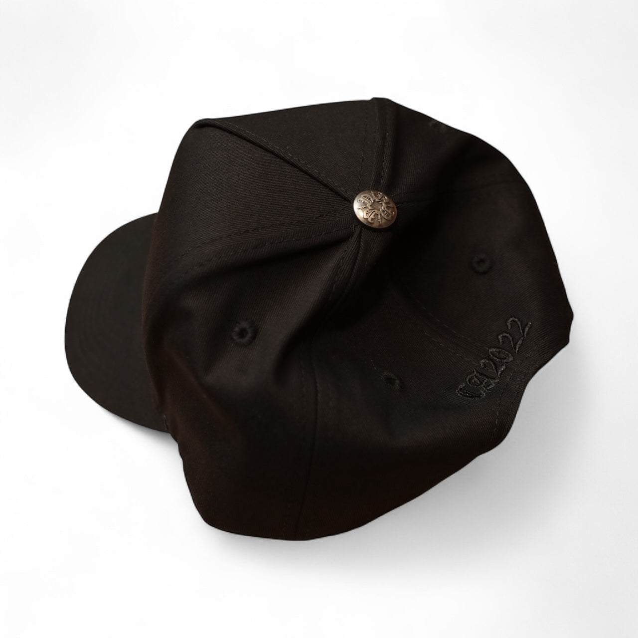 Black Monogram Trucker Hat