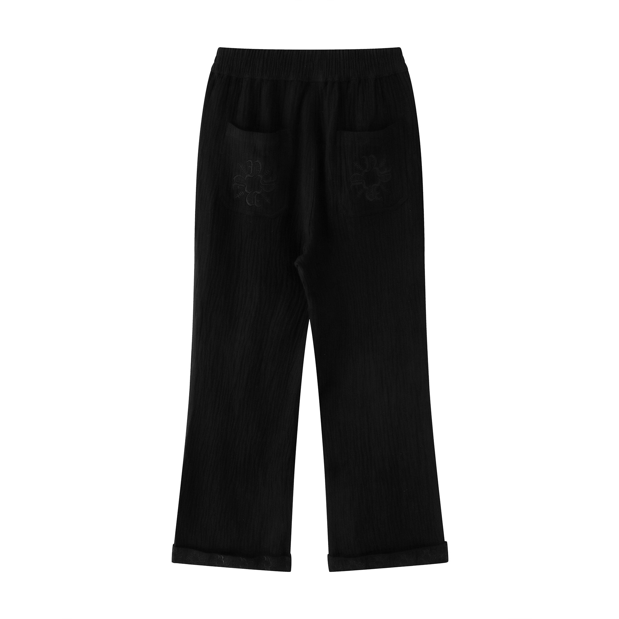 Flow Texture Pants- Black
