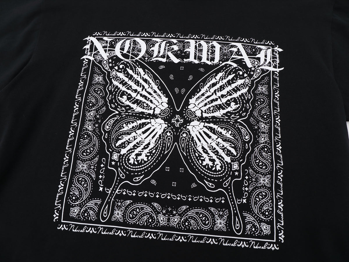 Nokwal Afterglow Butterfly Tee Black