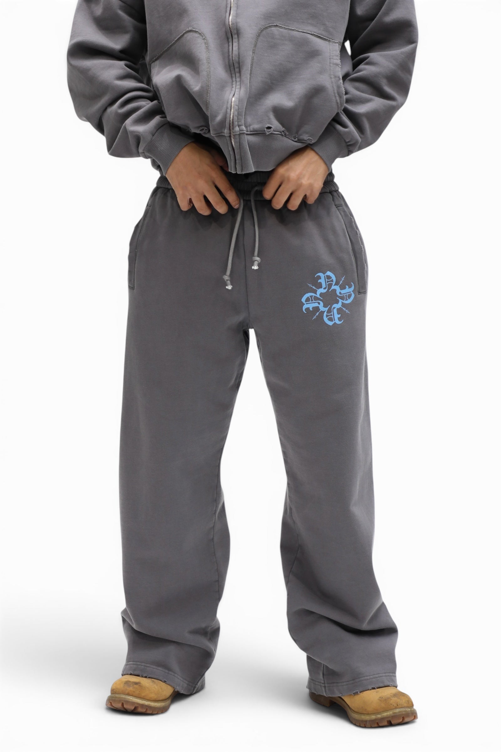 Essential Washed Monogram Sweats