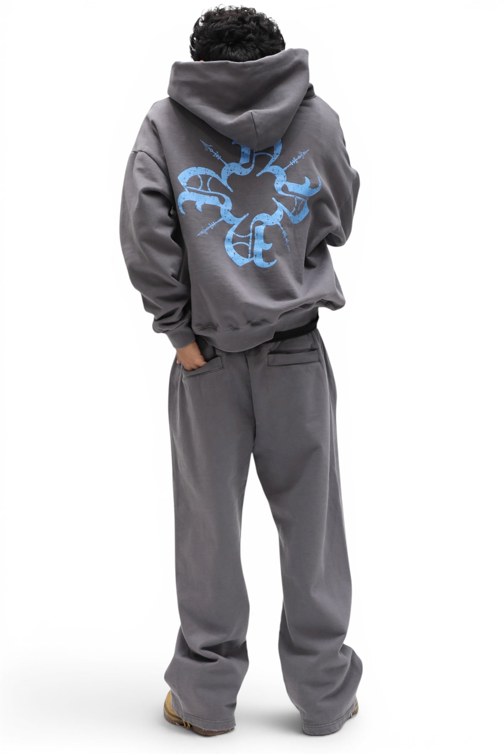 Essential Washed Monogram Sweats