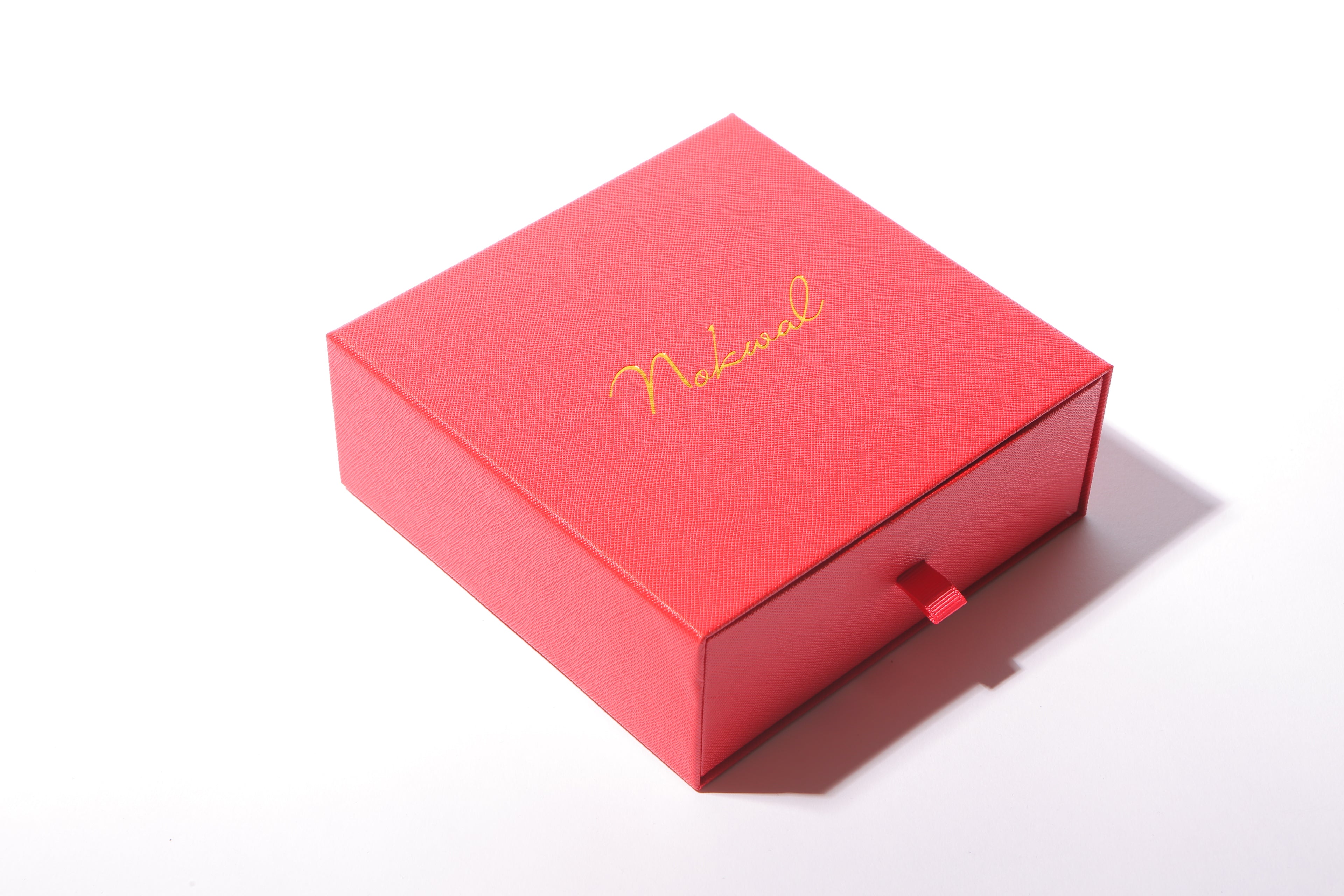 Red Monogram Reversible Leather Strap 40MM