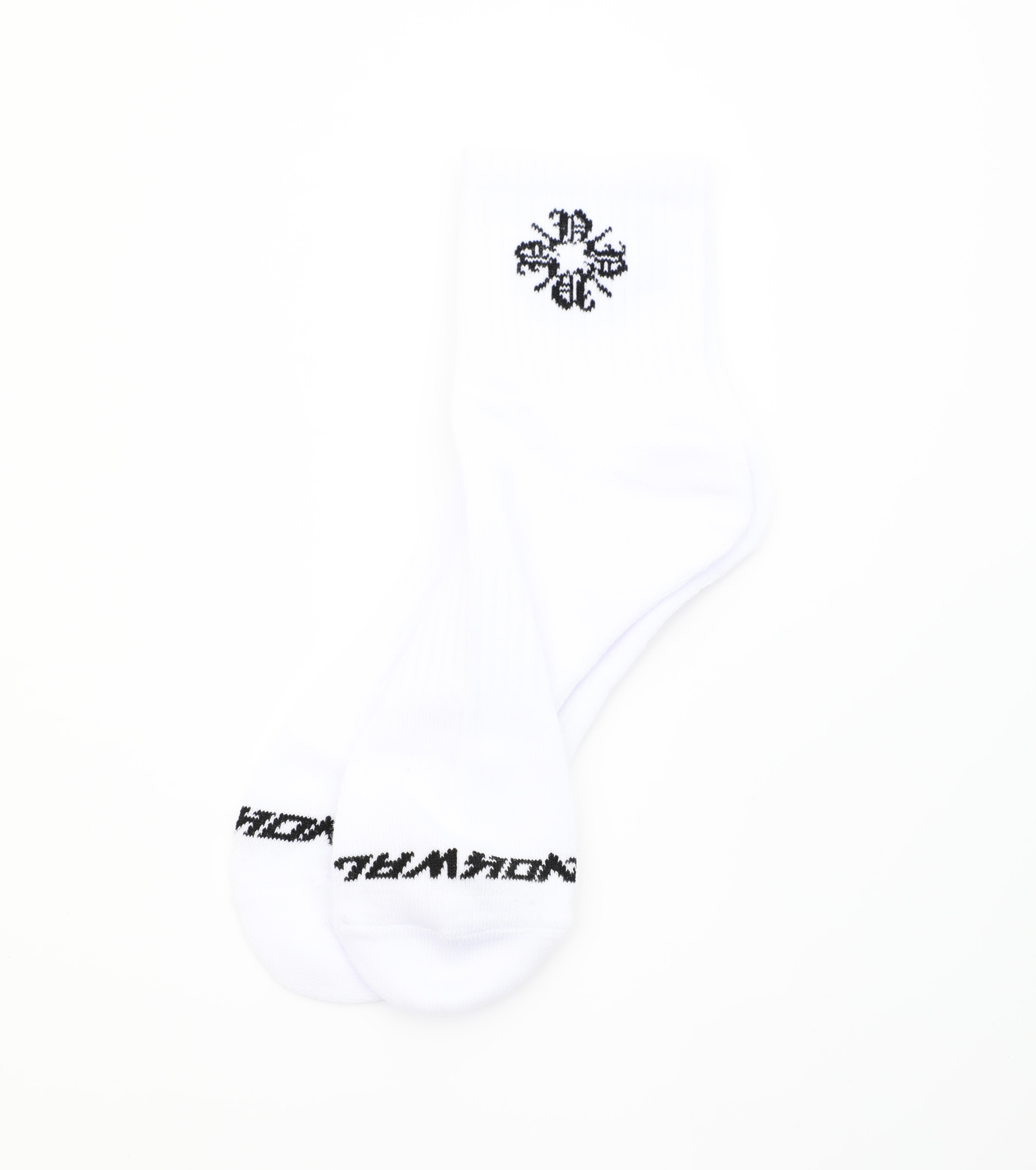 Monogram Solid Color Everyday Cushioned Half Socks