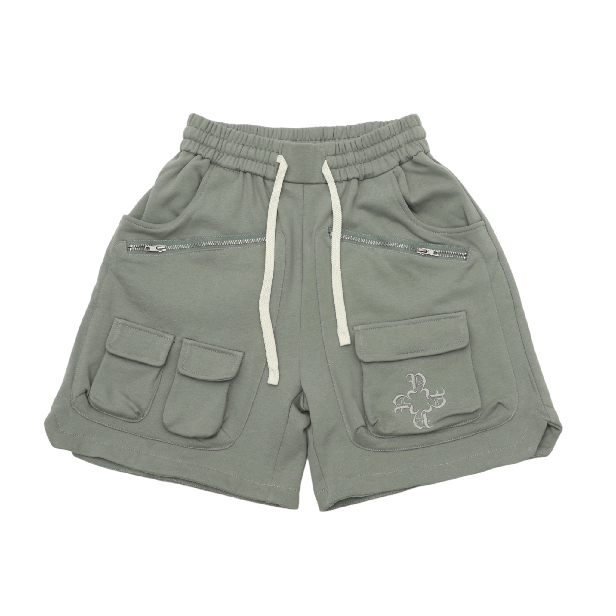 Sage Utility Sweat Shorts