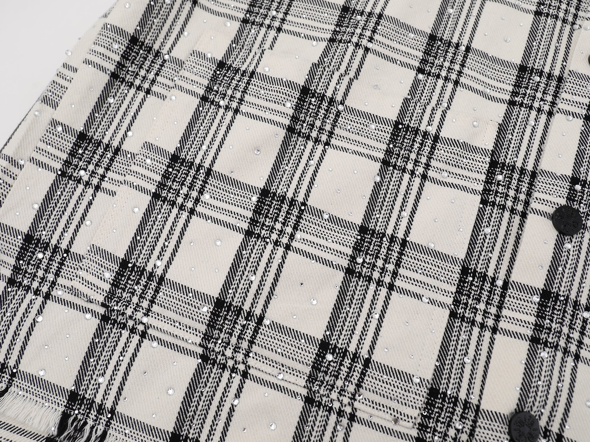 VIP Drilled Flannel White