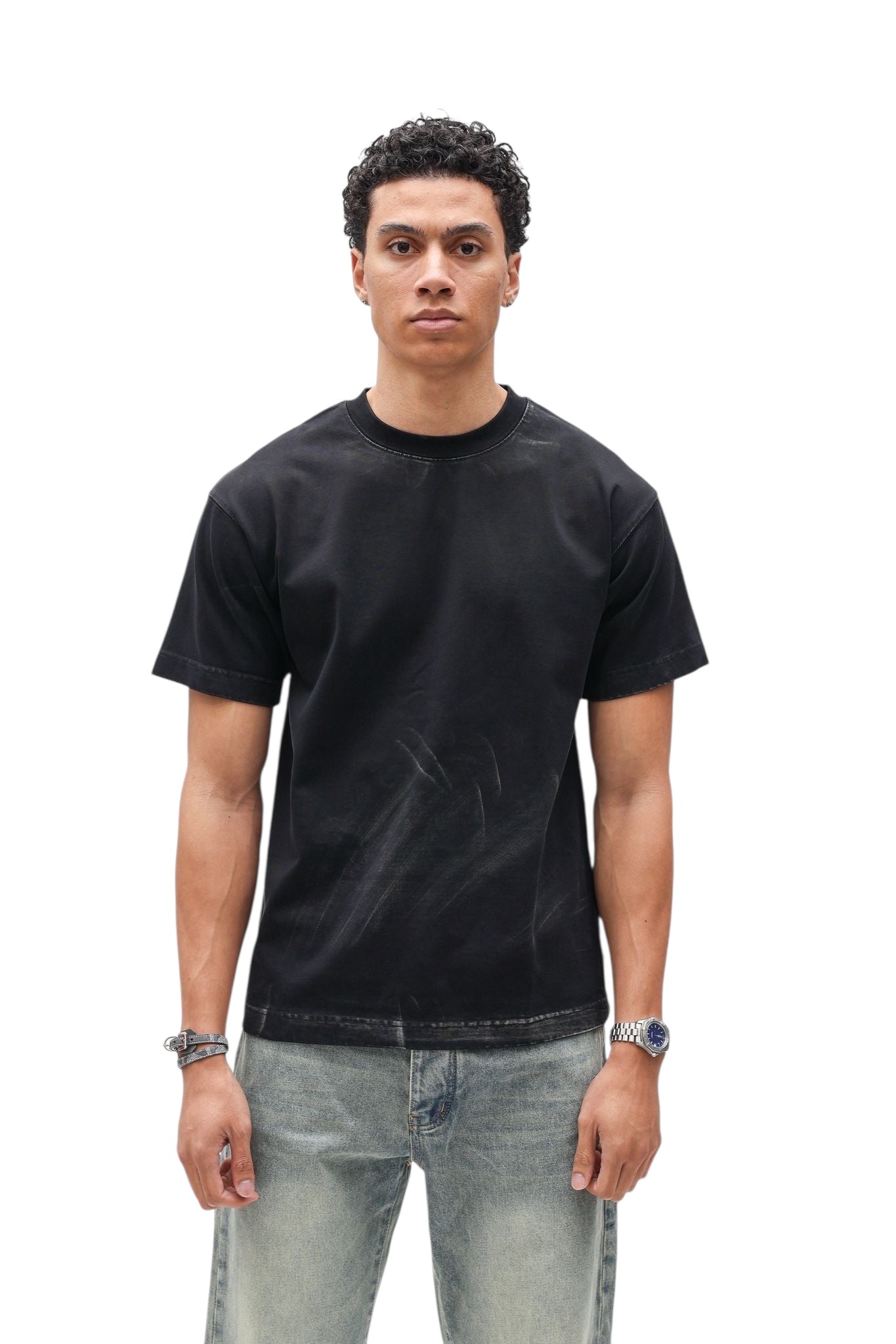 360 Shadow Fade Black Essential Tee