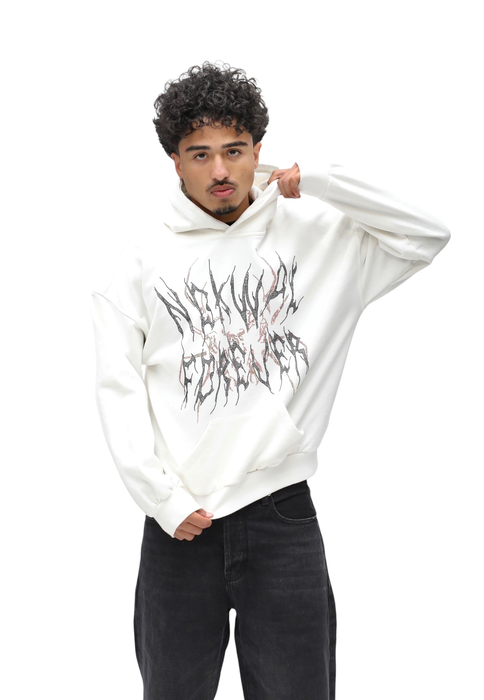 Forever Nokwal Hoodie-White