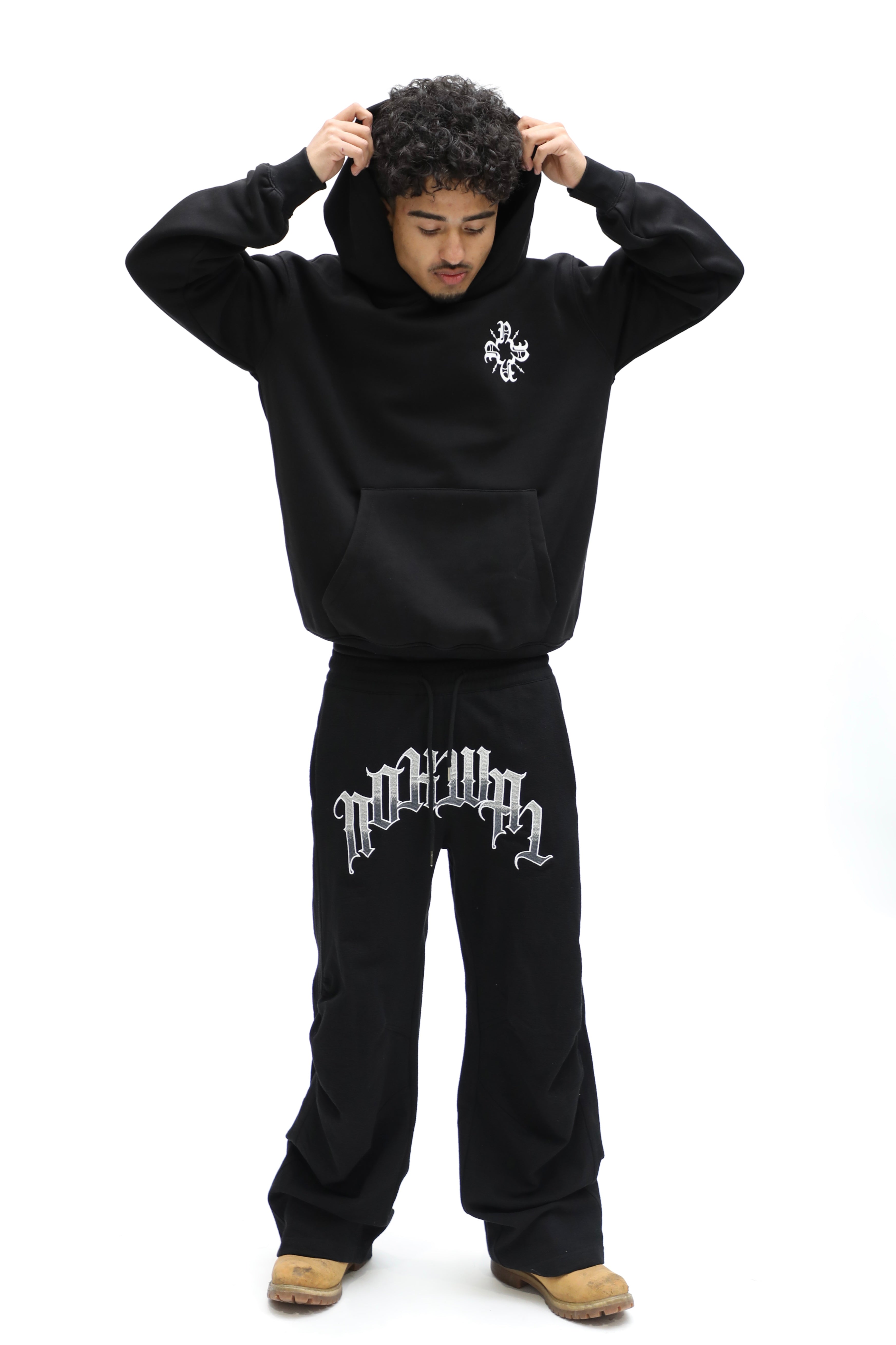 Arc Logo Black Pants