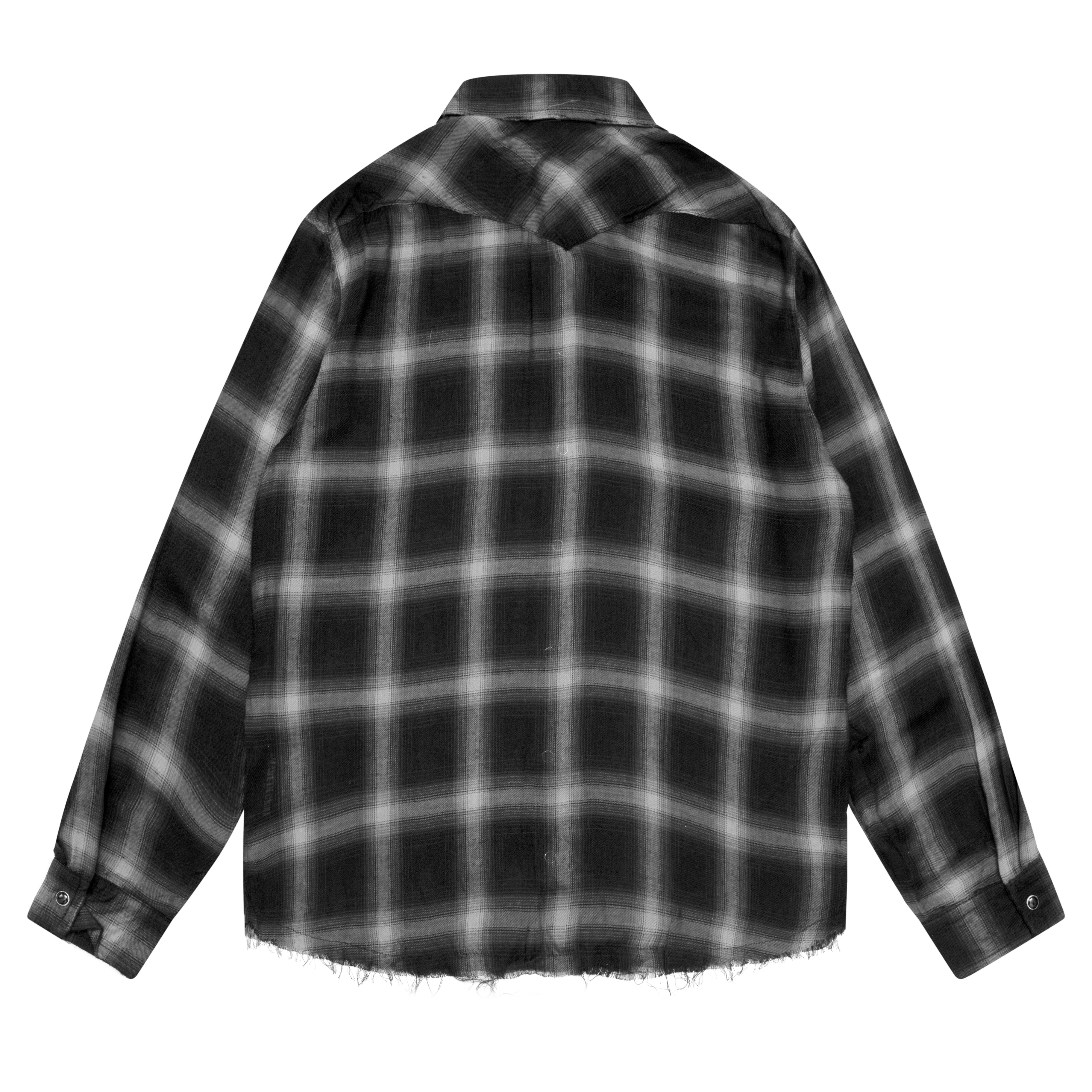 Soft Cotton Plaid Flannel Black/White