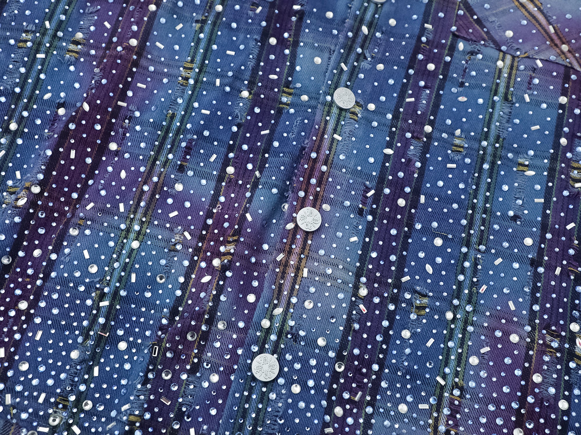 Galaxy Rhinestone Flannel