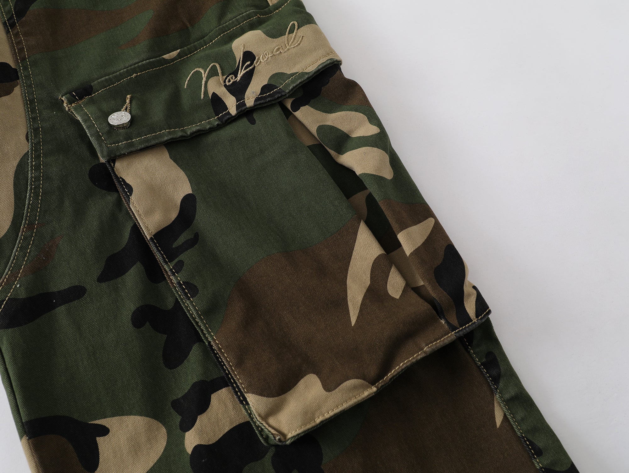 Elevated Camo Print Cargo Pants