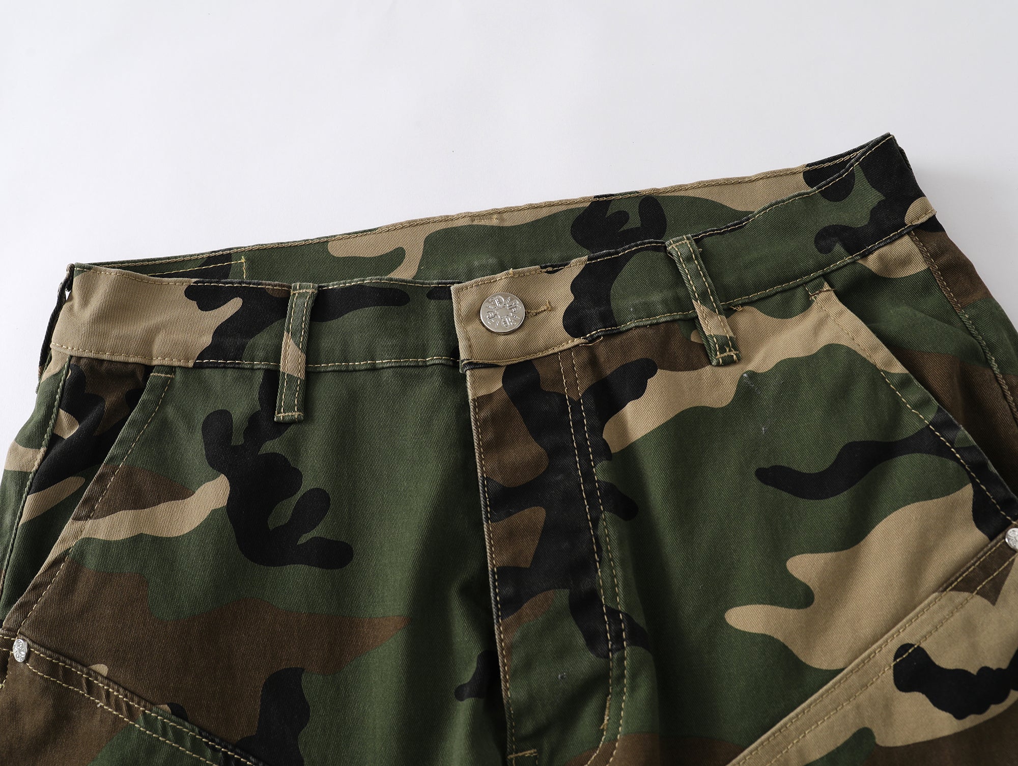 Elevated Camo Print Cargo Pants