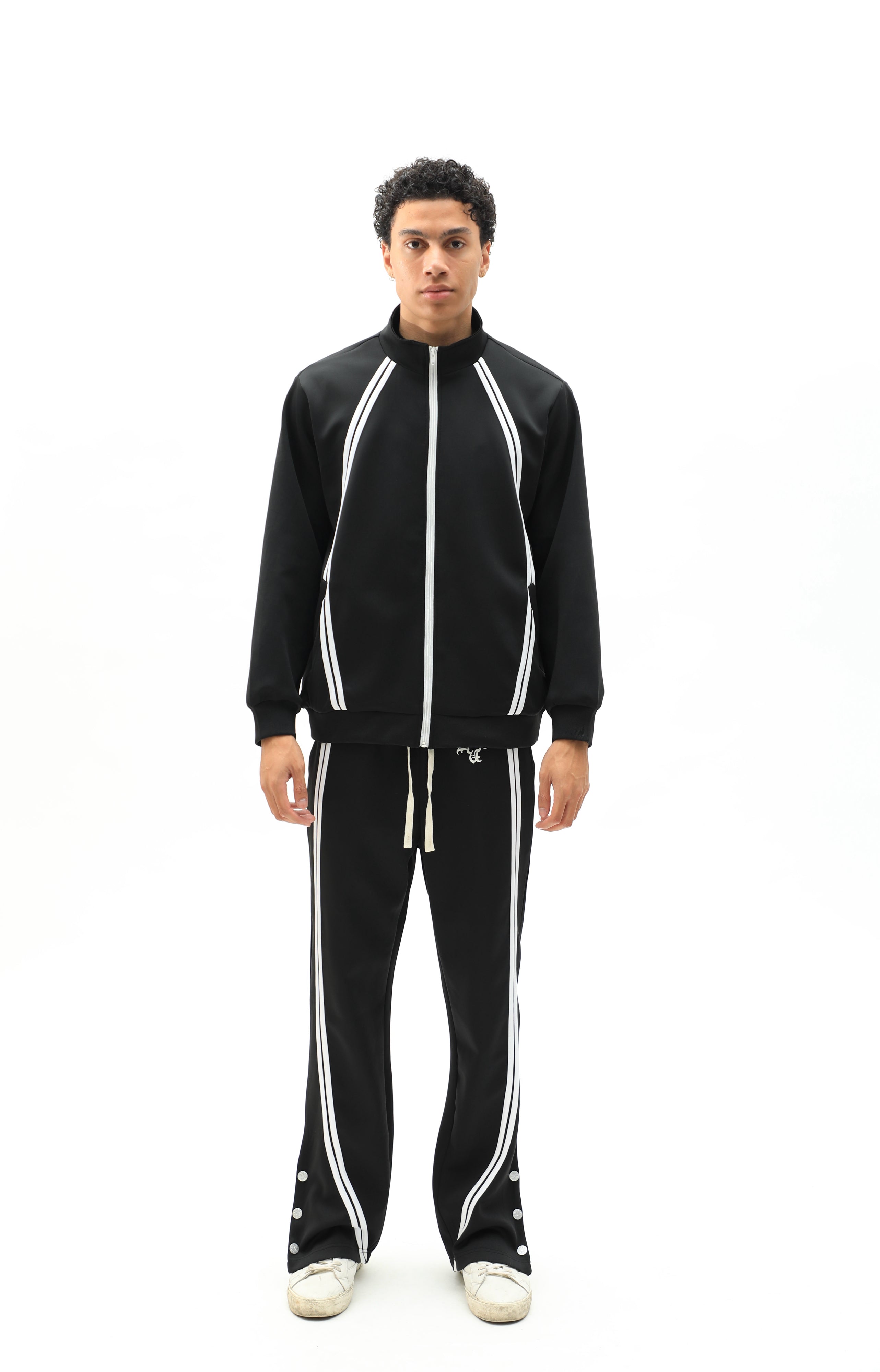 Sports Icon Tracksuit Jacket Black