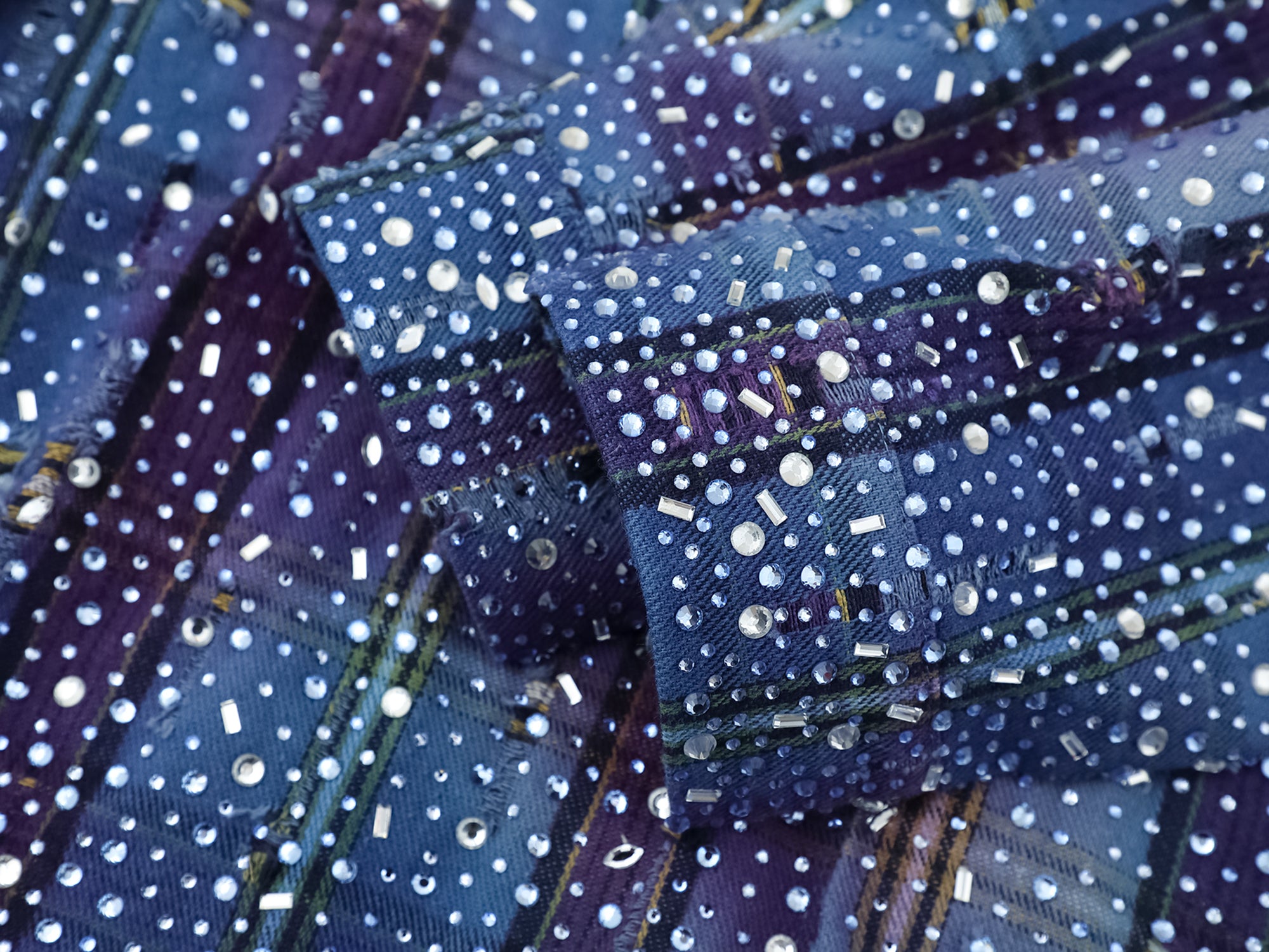 Galaxy Rhinestone Flannel