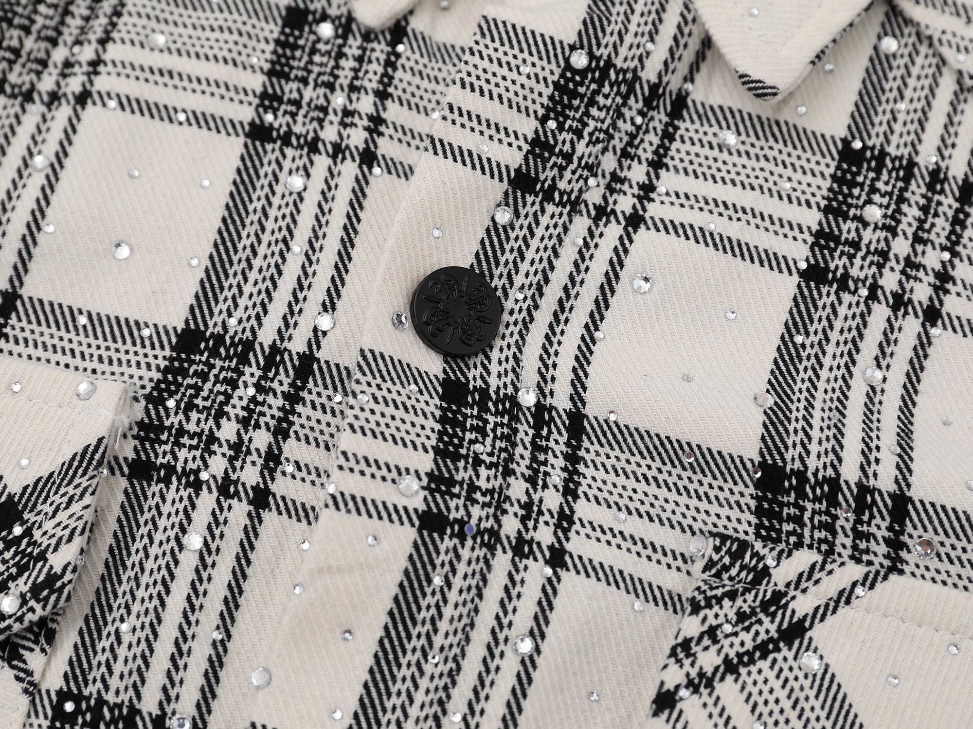 VIP Drilled Flannel White