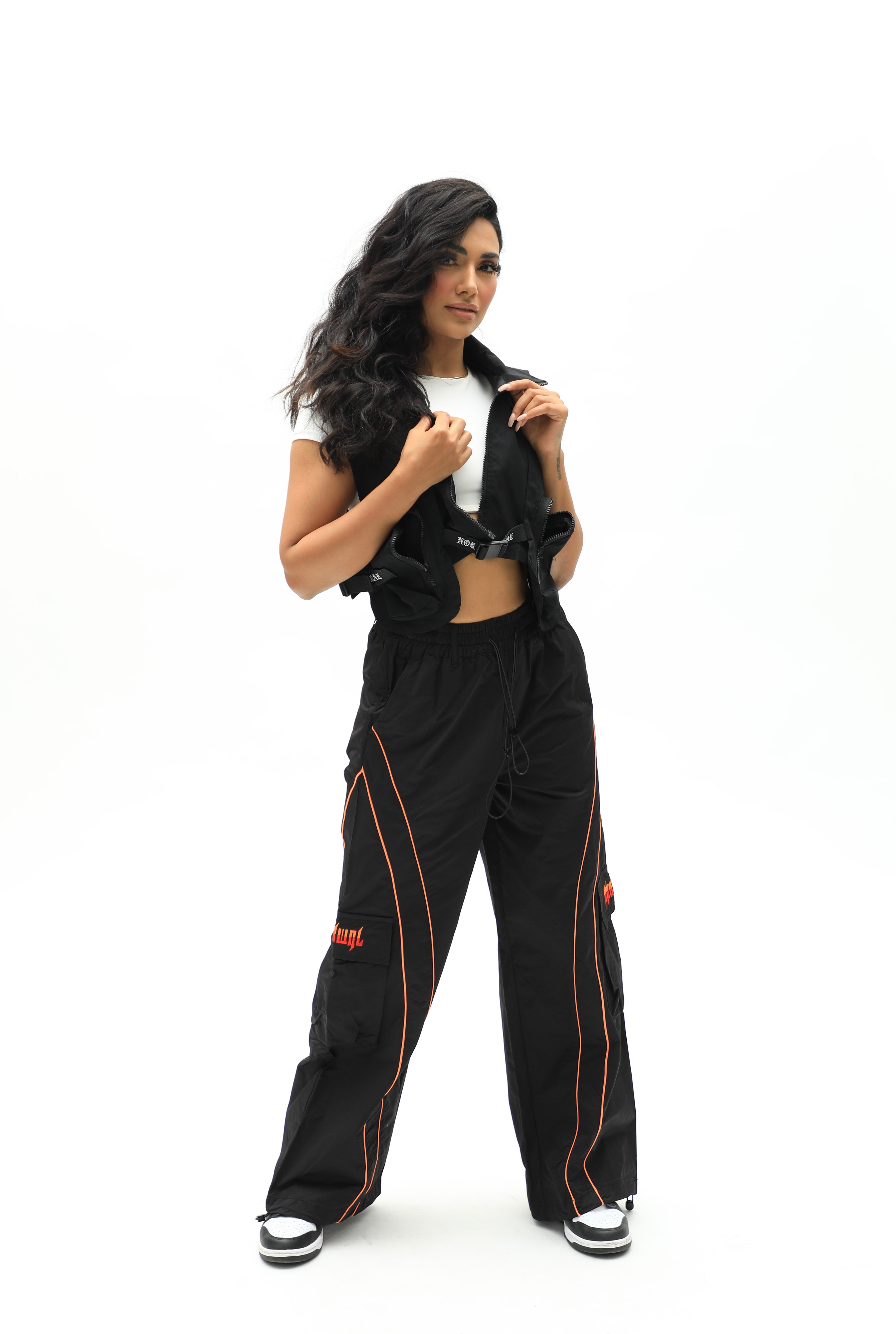 Unisex Baggy Cargo Sports Track Pants