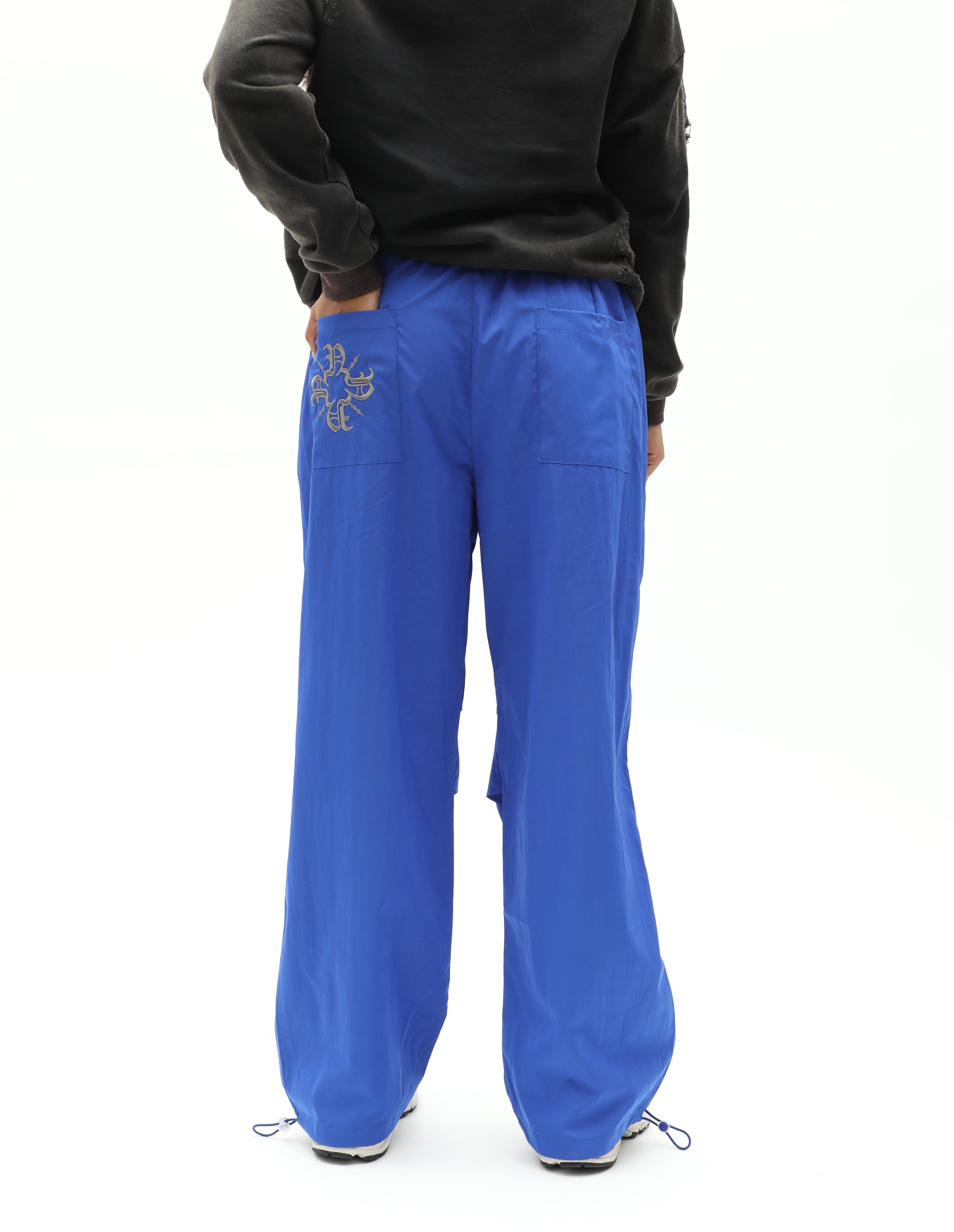 Parachute Baggy Pants Blue