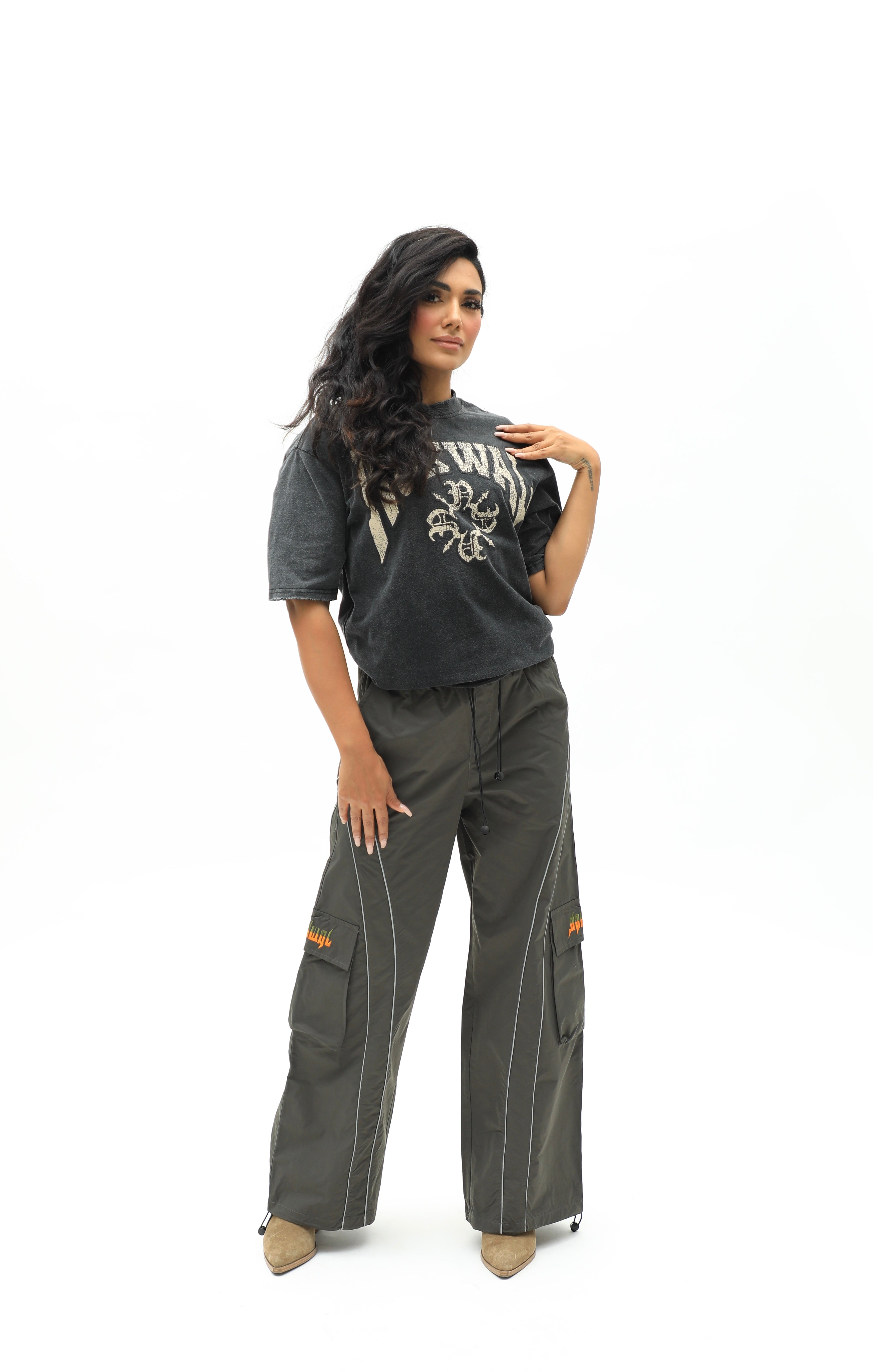 Unisex Baggy Cargo Sports Track Pants