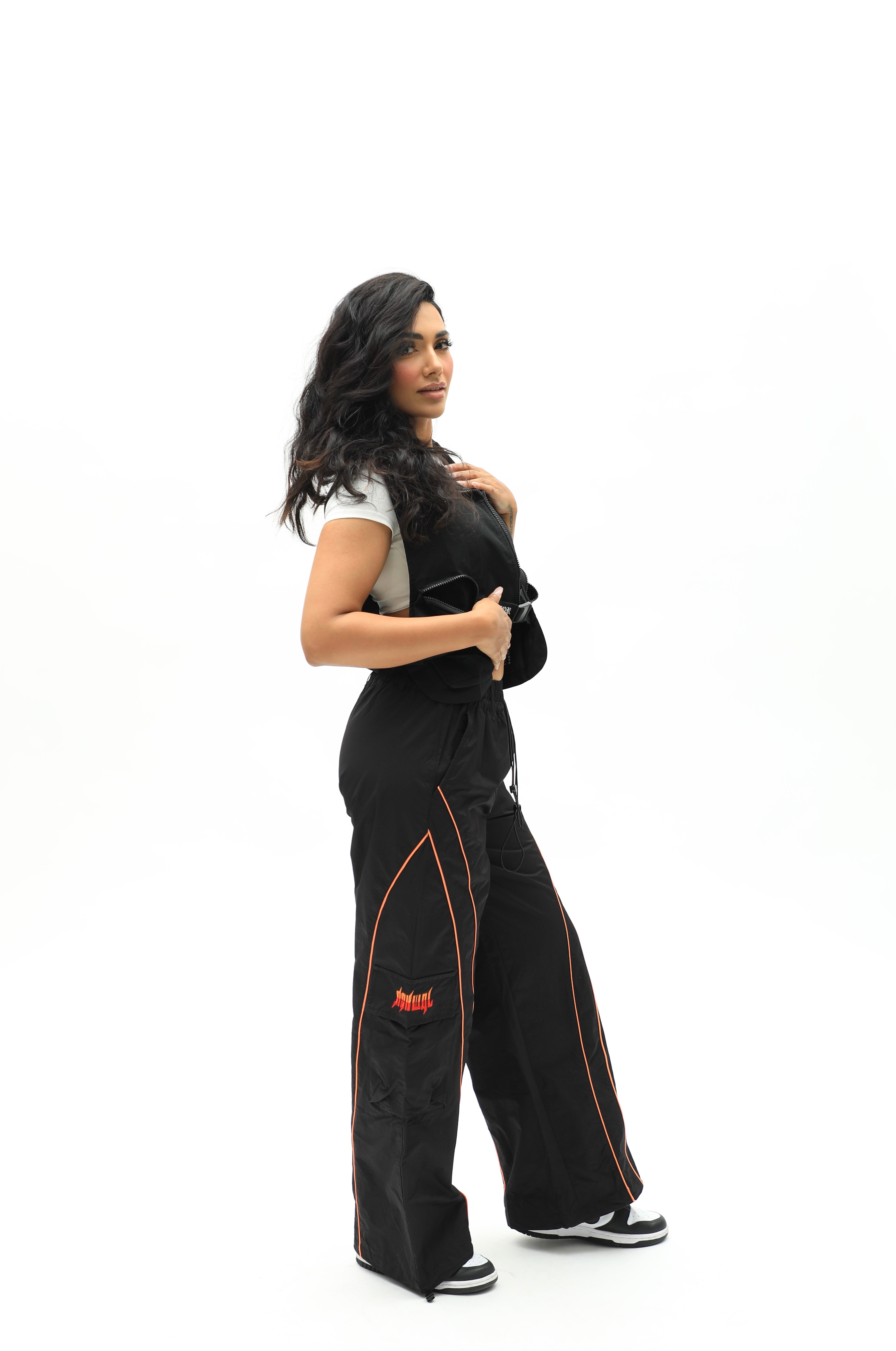 Unisex Baggy Cargo Sports Track Pants