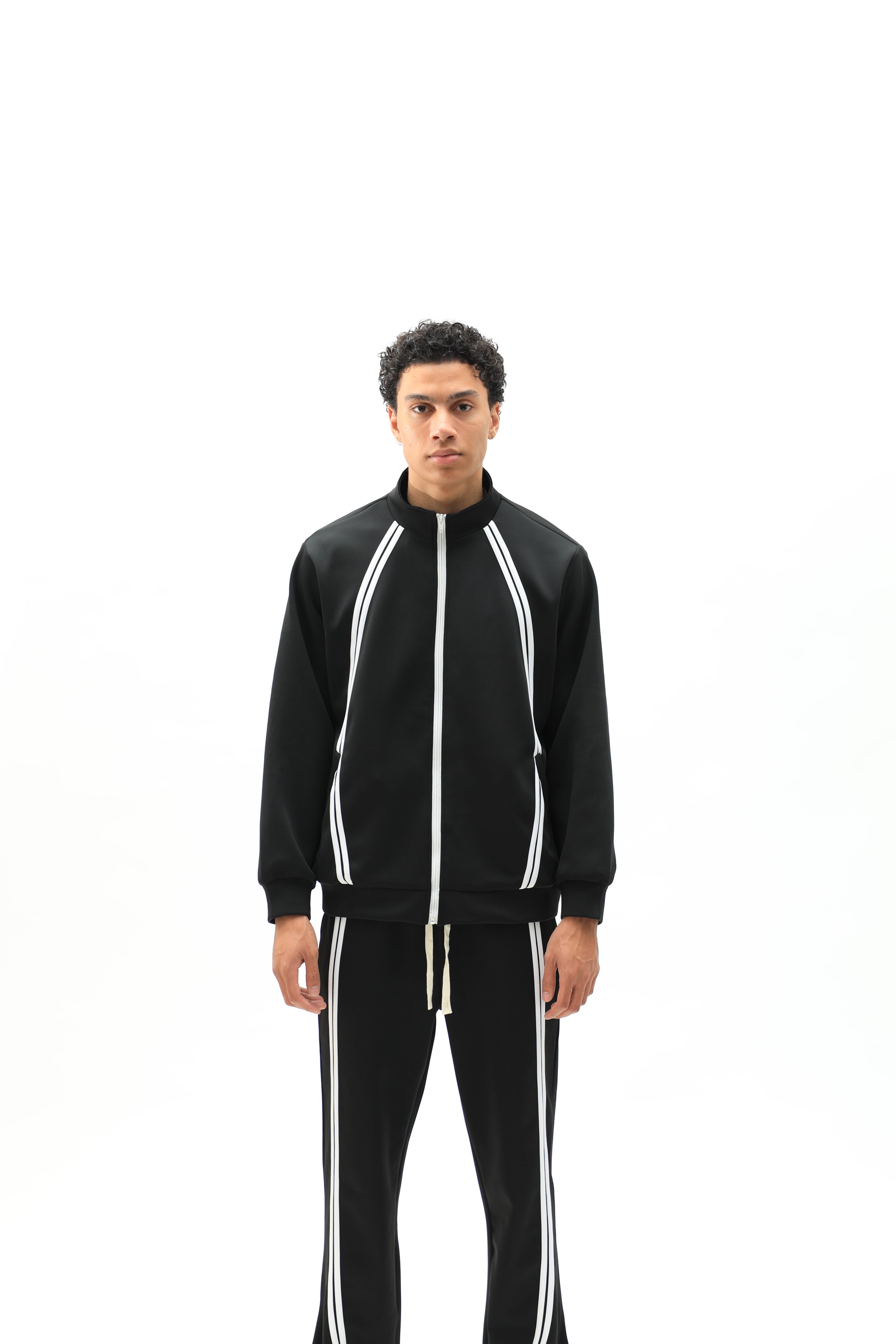 Sports Icon Tracksuit Jacket Black