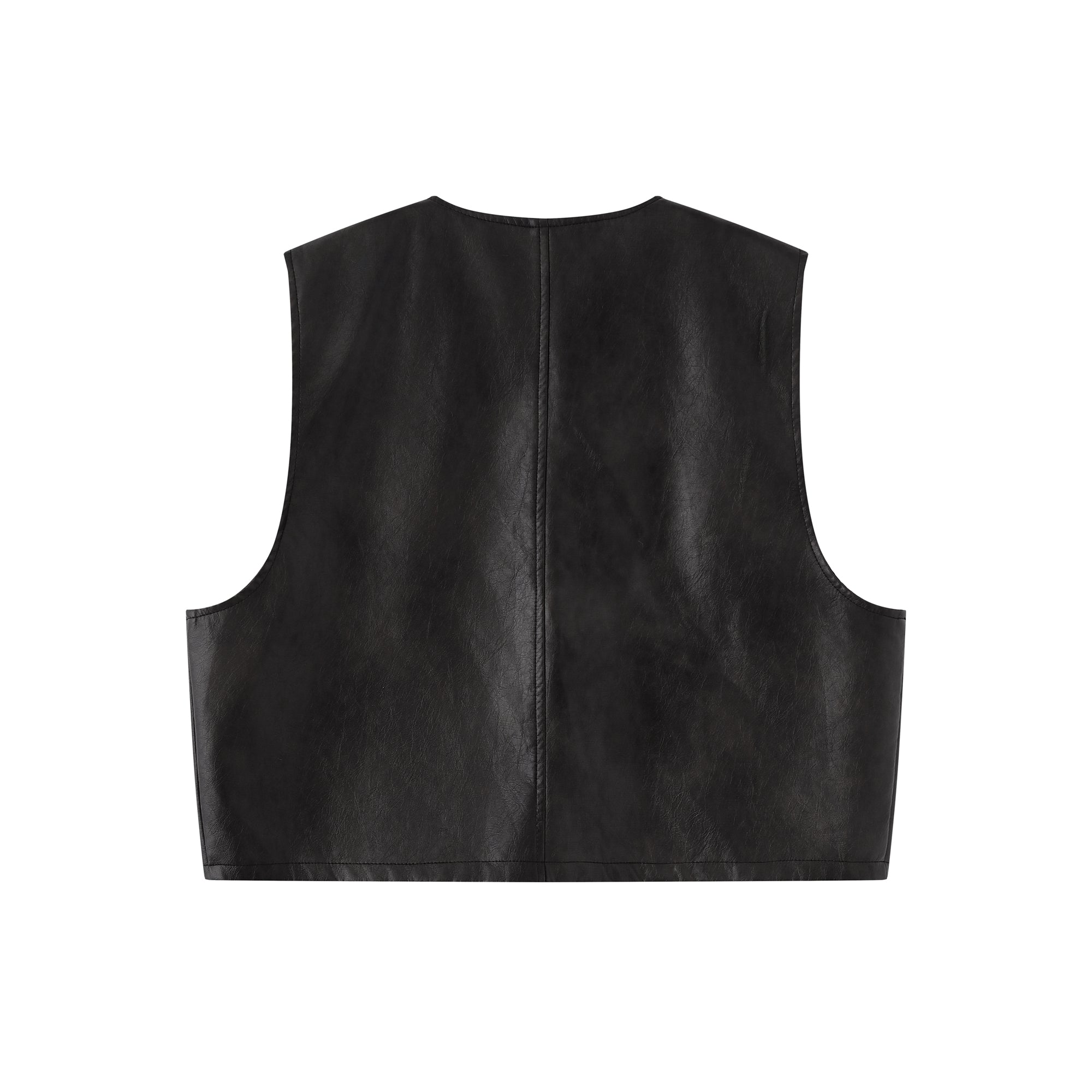 Leather vest