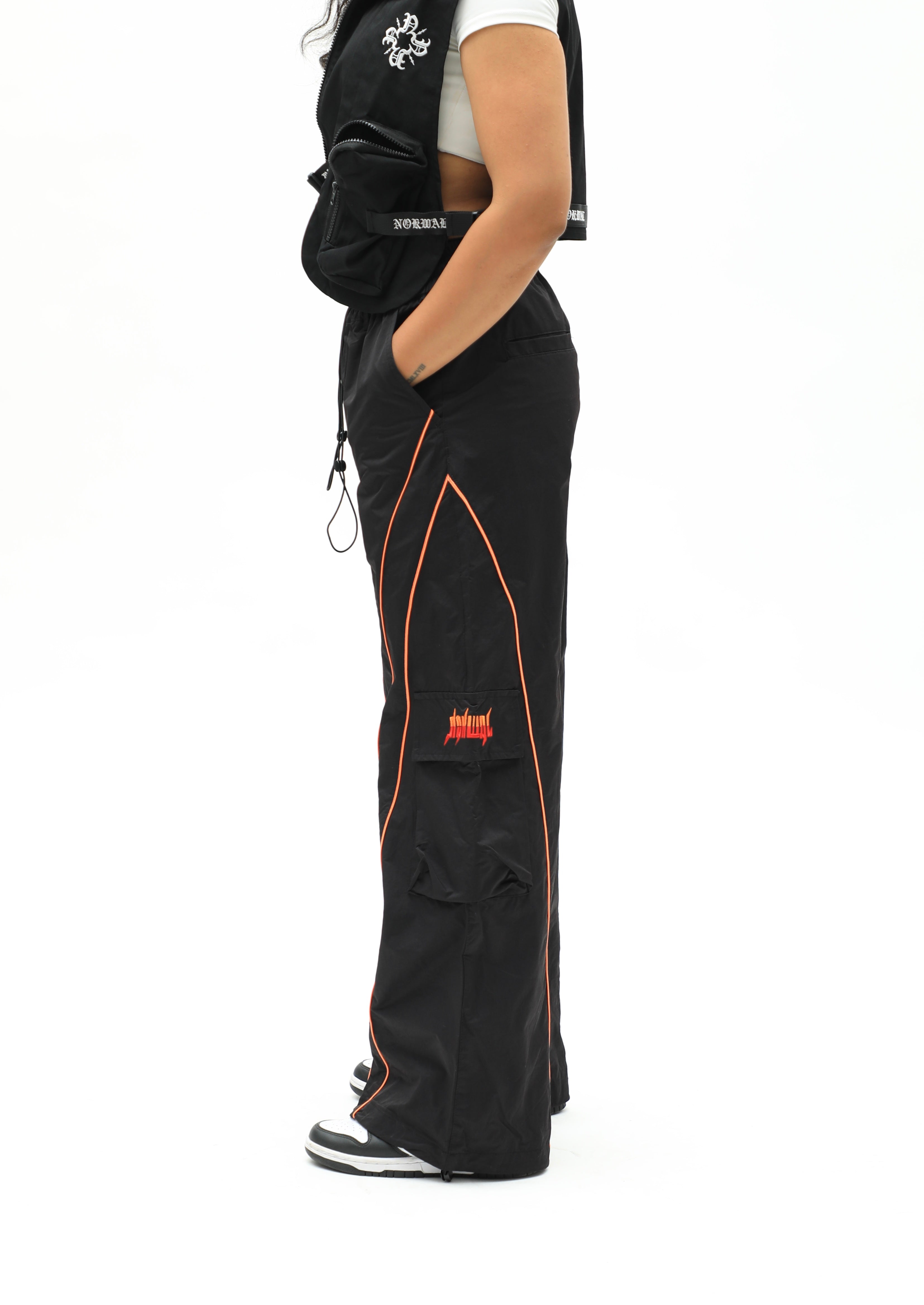 Unisex Baggy Cargo Sports Track Pants