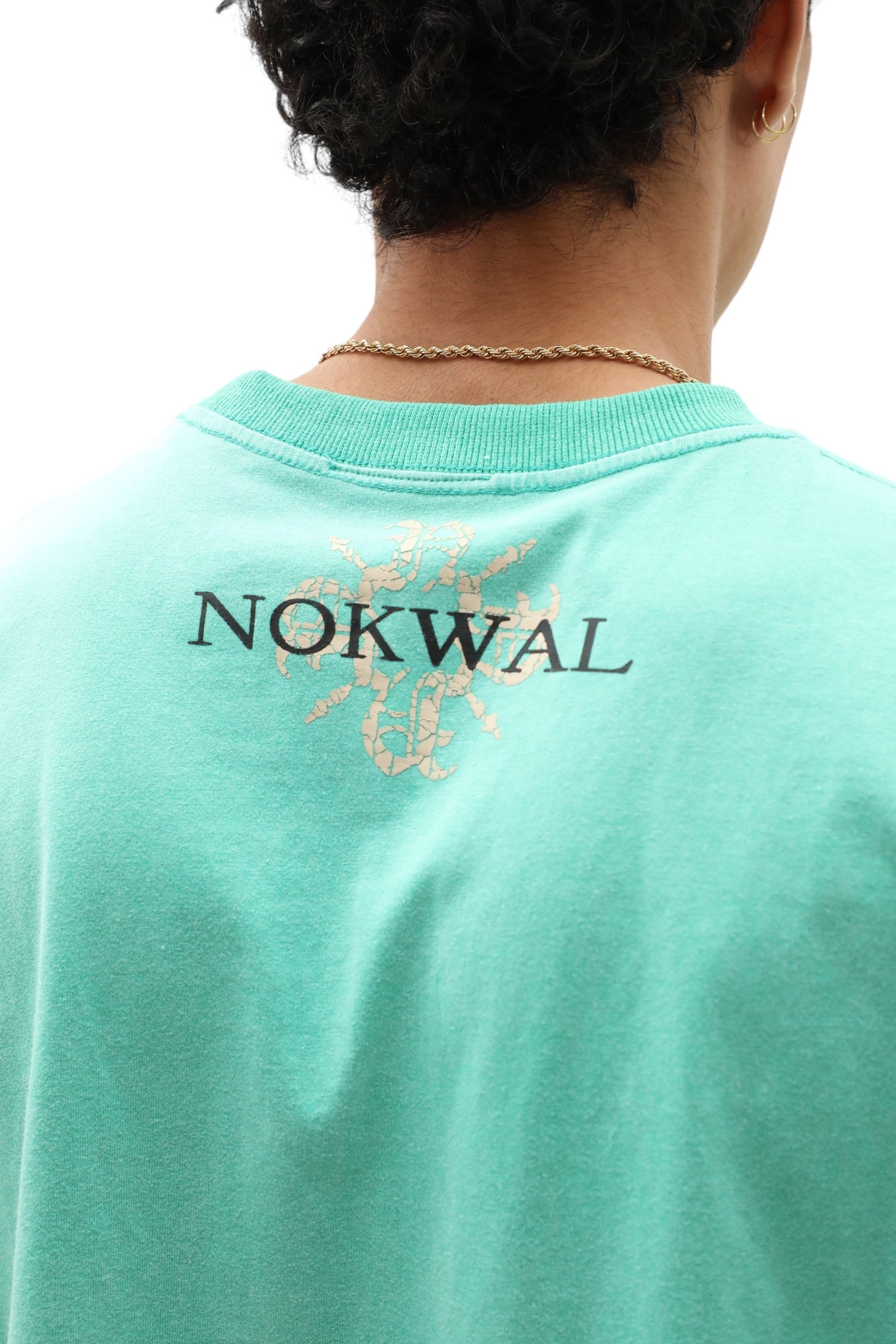 Vintage Cracked Nokwal Monogram T-Shirt