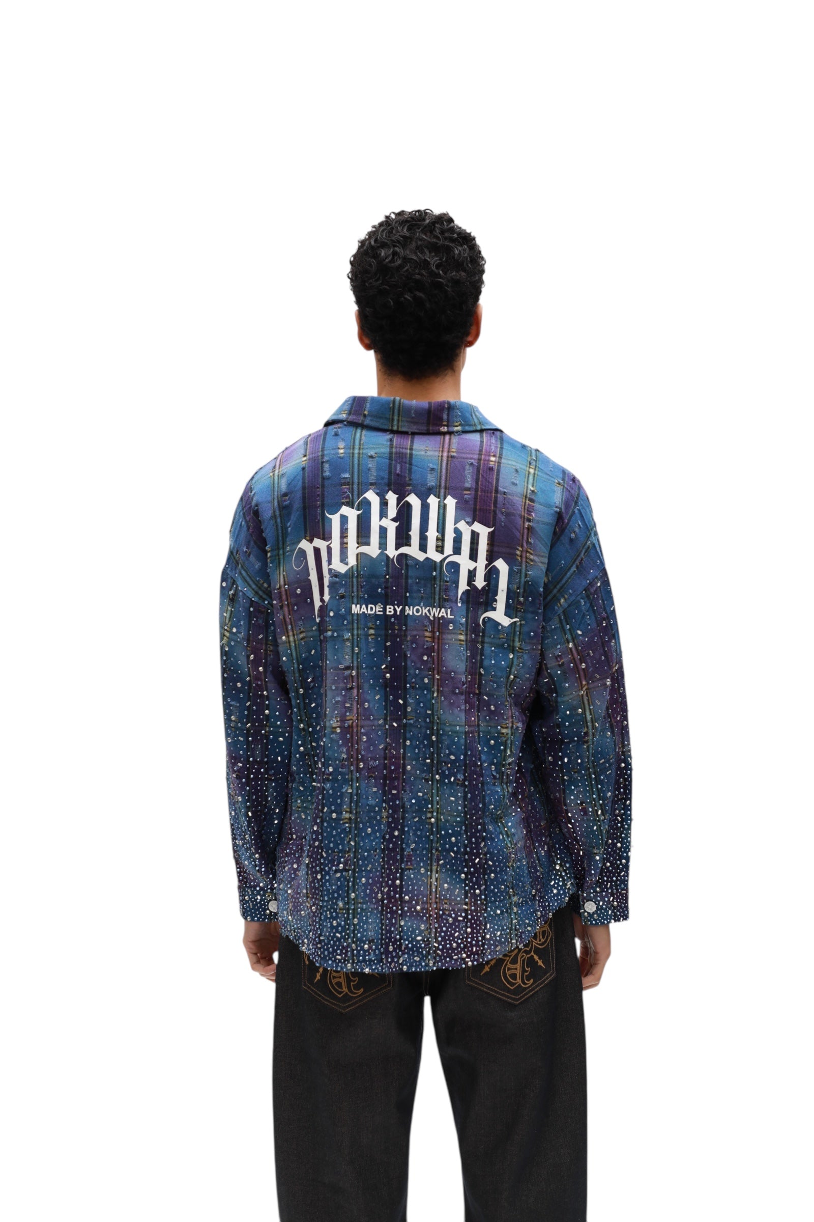 Galaxy Rhinestone Flannel