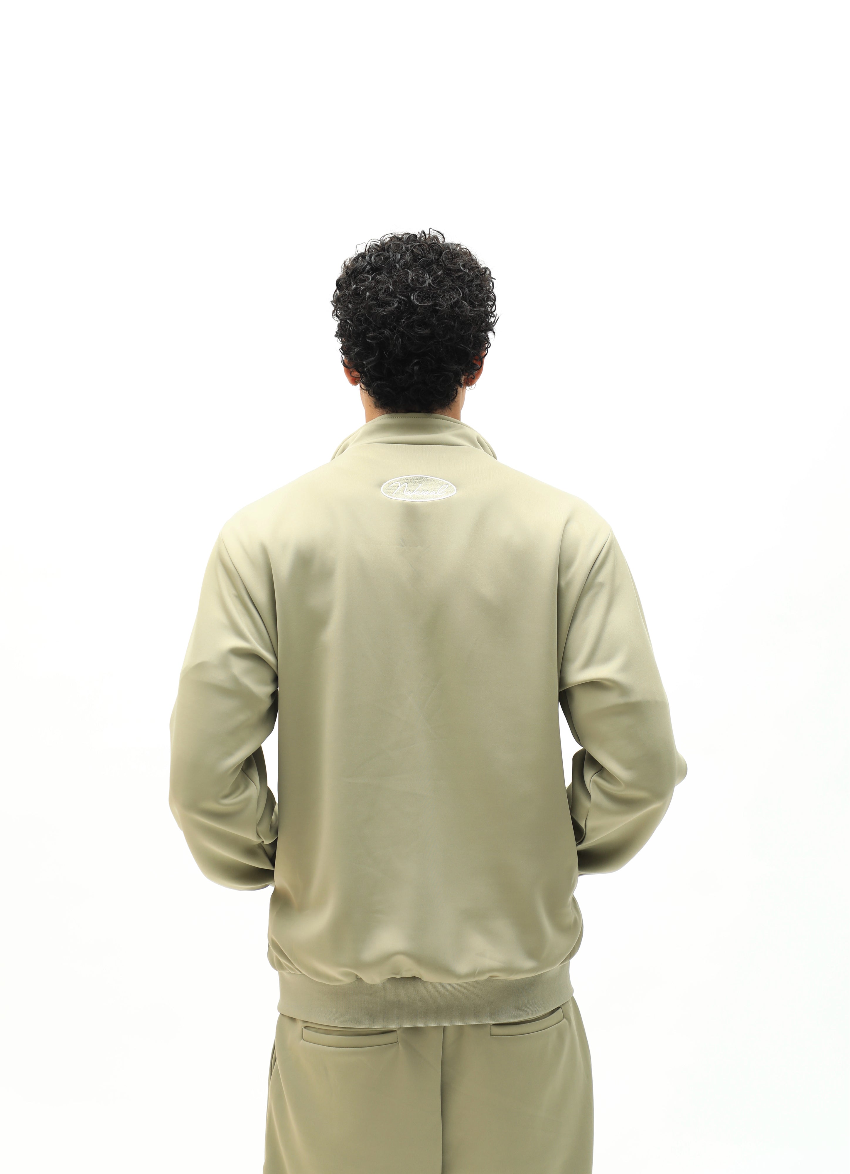 Sports Icon Tracksuit Jacket Beige