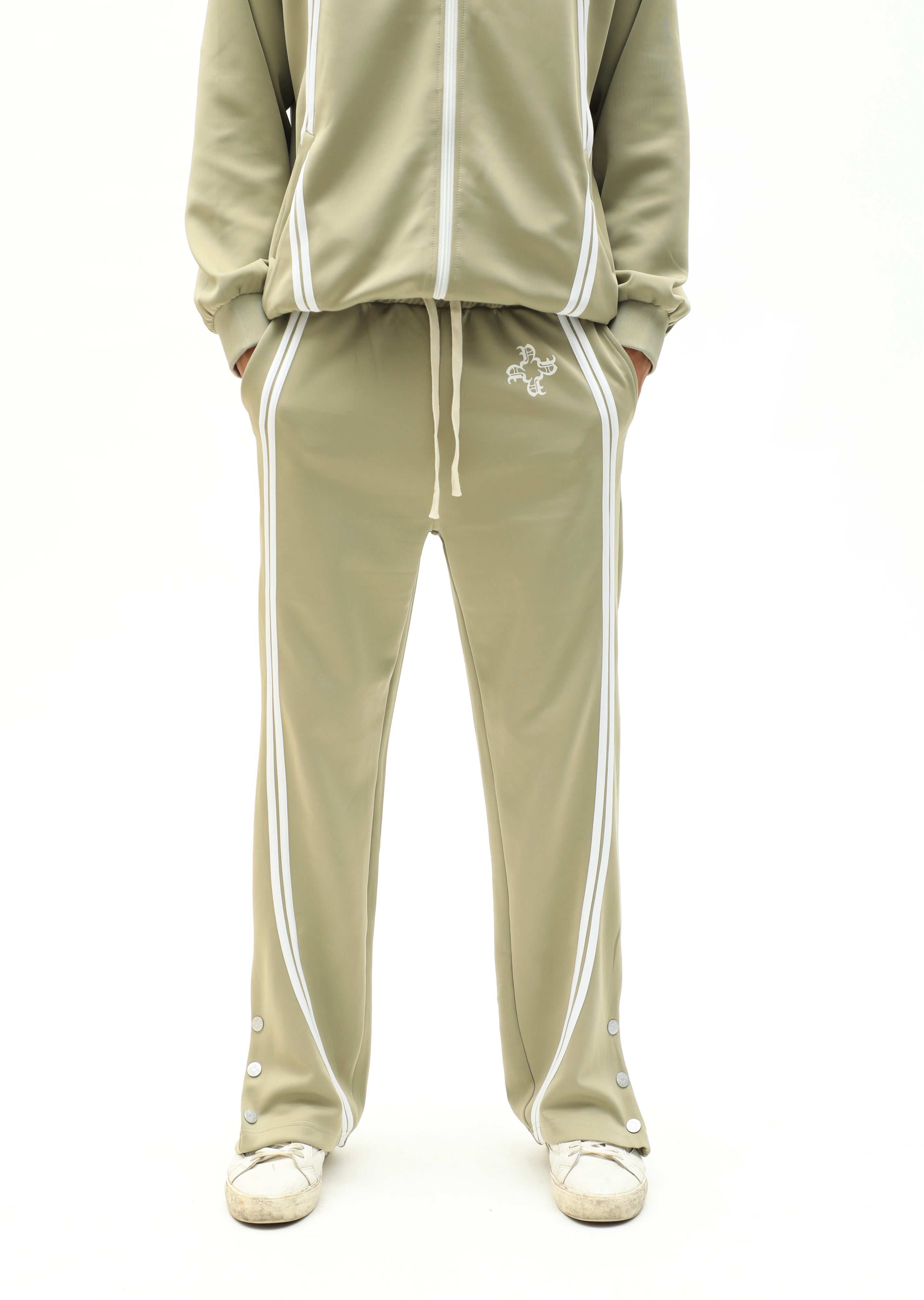 Sports Icon Tracksuit Pants Beige